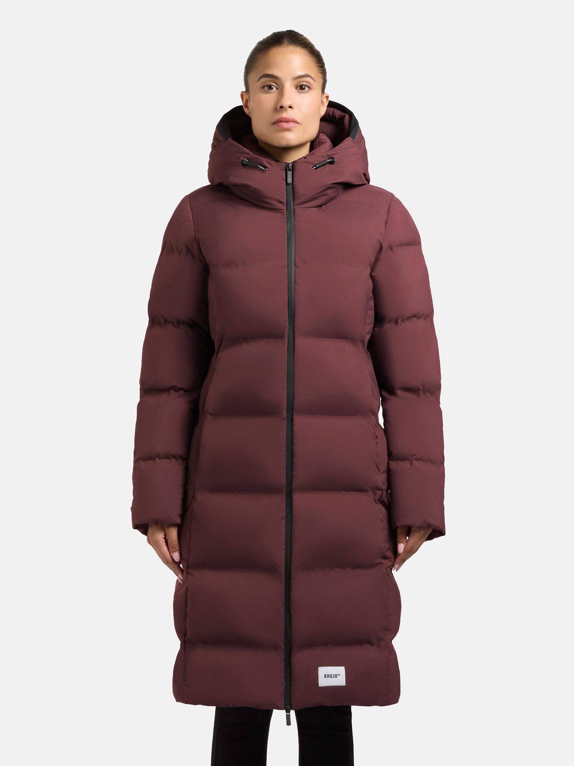 khujo Steppmantel "Finnie3" Warmer Damen Wintermantel mit großer Kapuze günstig online kaufen