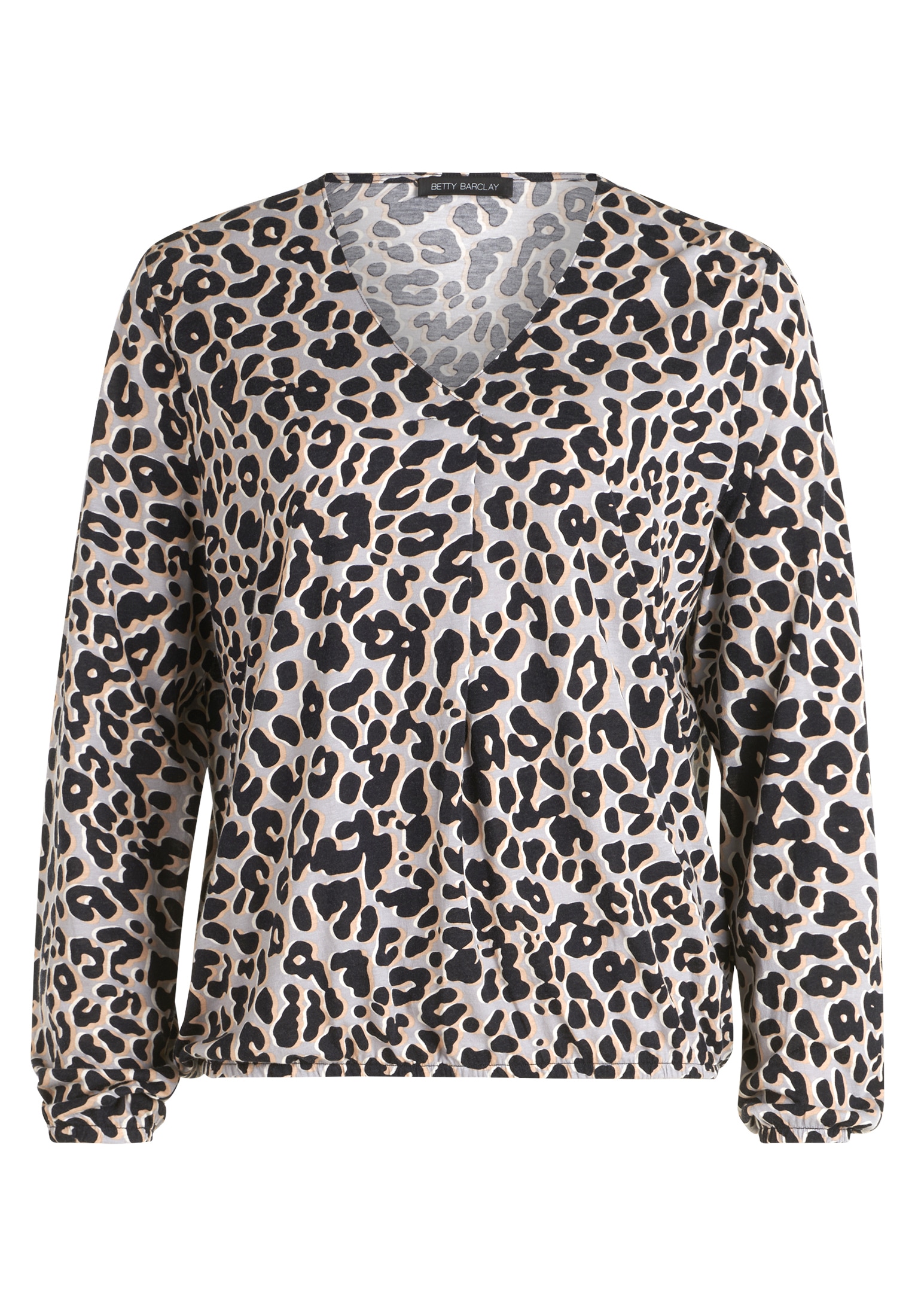 Betty Barclay Kurzarmshirt »Betty Barclay Casual-Shirt mit Gummizug«, (1 tlg.), Muster