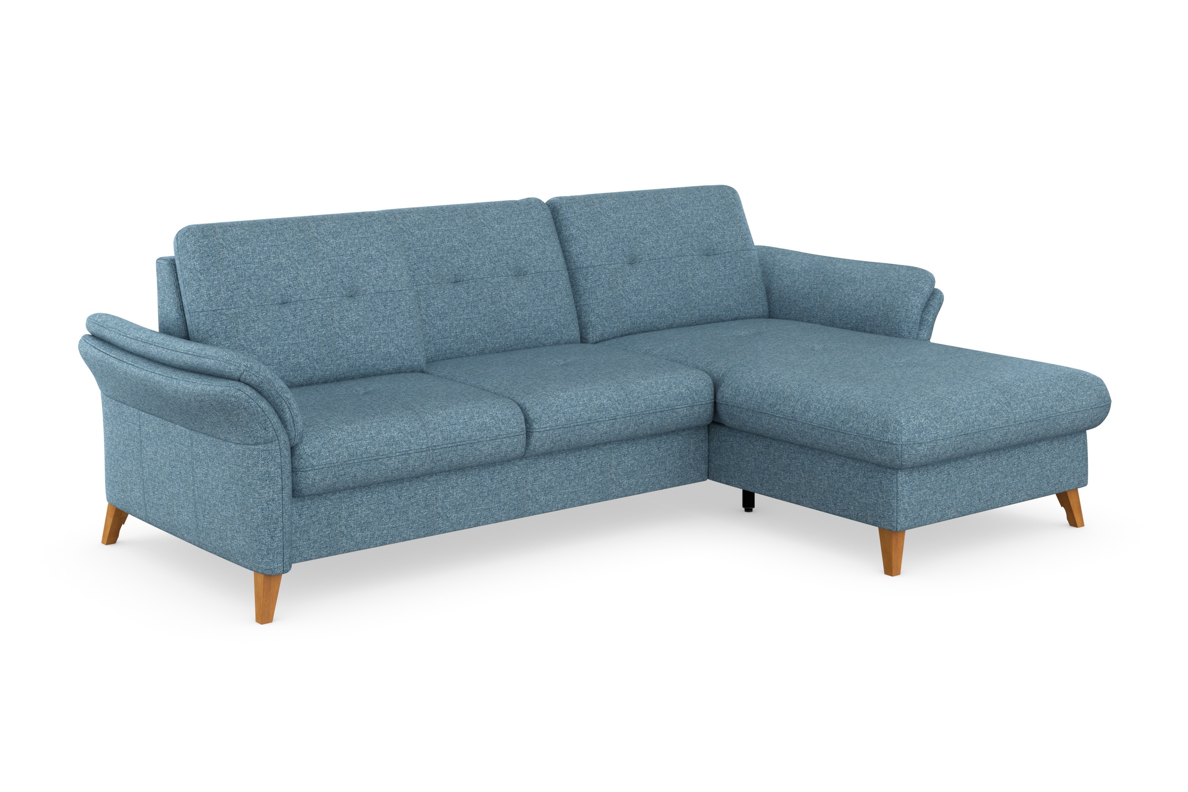 sit&more Ecksofa »Göteborg«, Sitztiefenverstellung und Federkern, wahlweise mit Bettfunktion