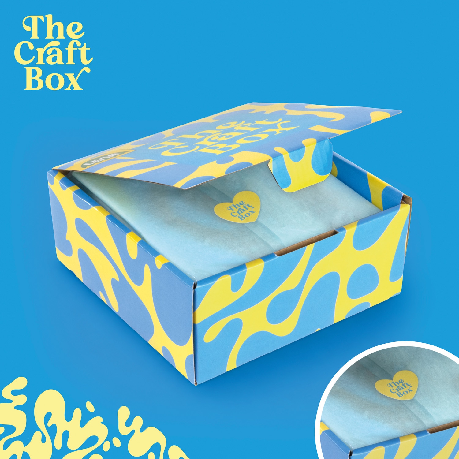 Lena® Kreativset »The Craft Box, DIY Festival Hair Set«