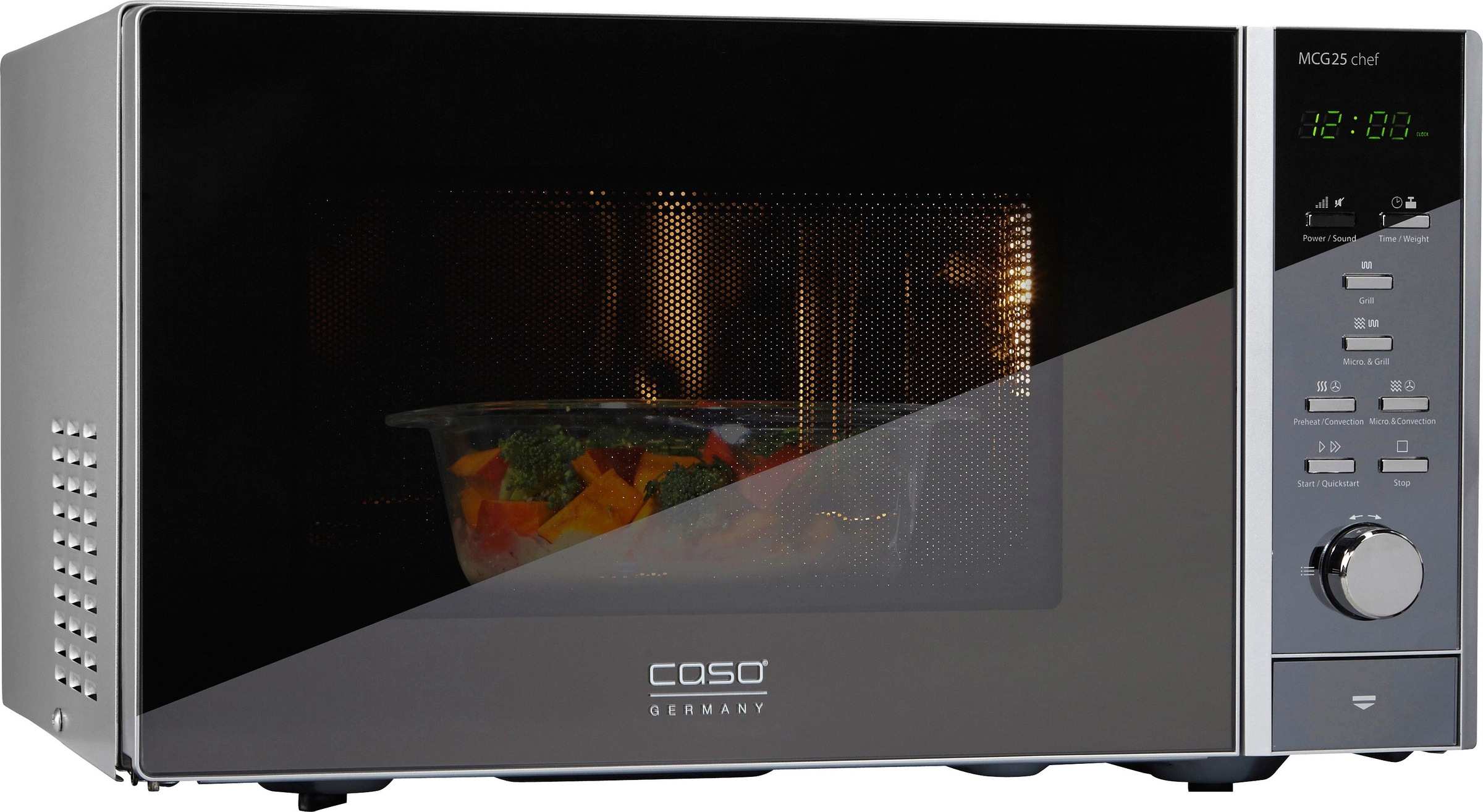 Caso Mikrowelle »MCG25«, Grill, 900 W