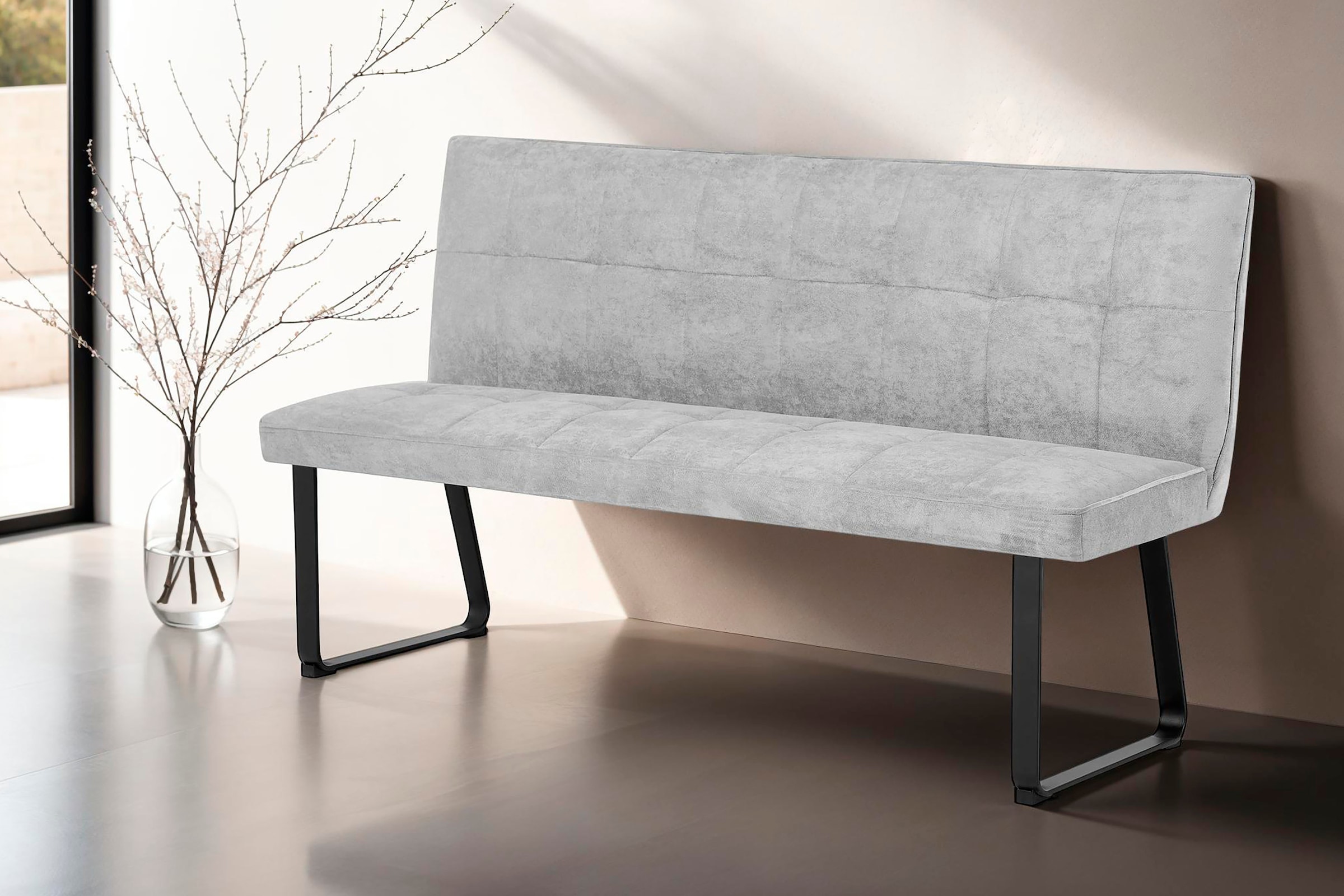 byLIVING Polsterbank »Talea«, Breite 140 oder 160 cm, in verschiedenen Farben erhältlich