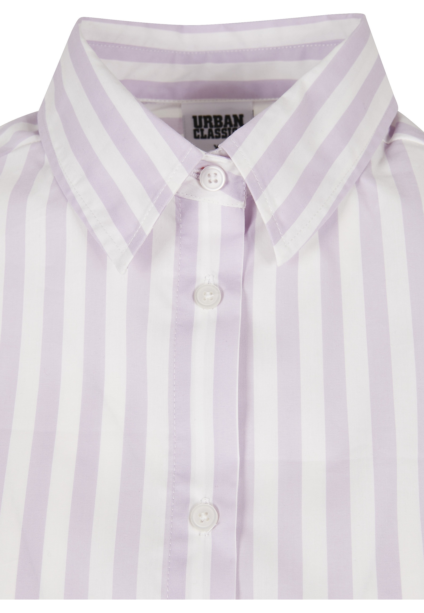 URBAN CLASSICS Blusenshirt »Urban Classics Damen Ladies Oversized Stripe Shirt« 1 tlg.