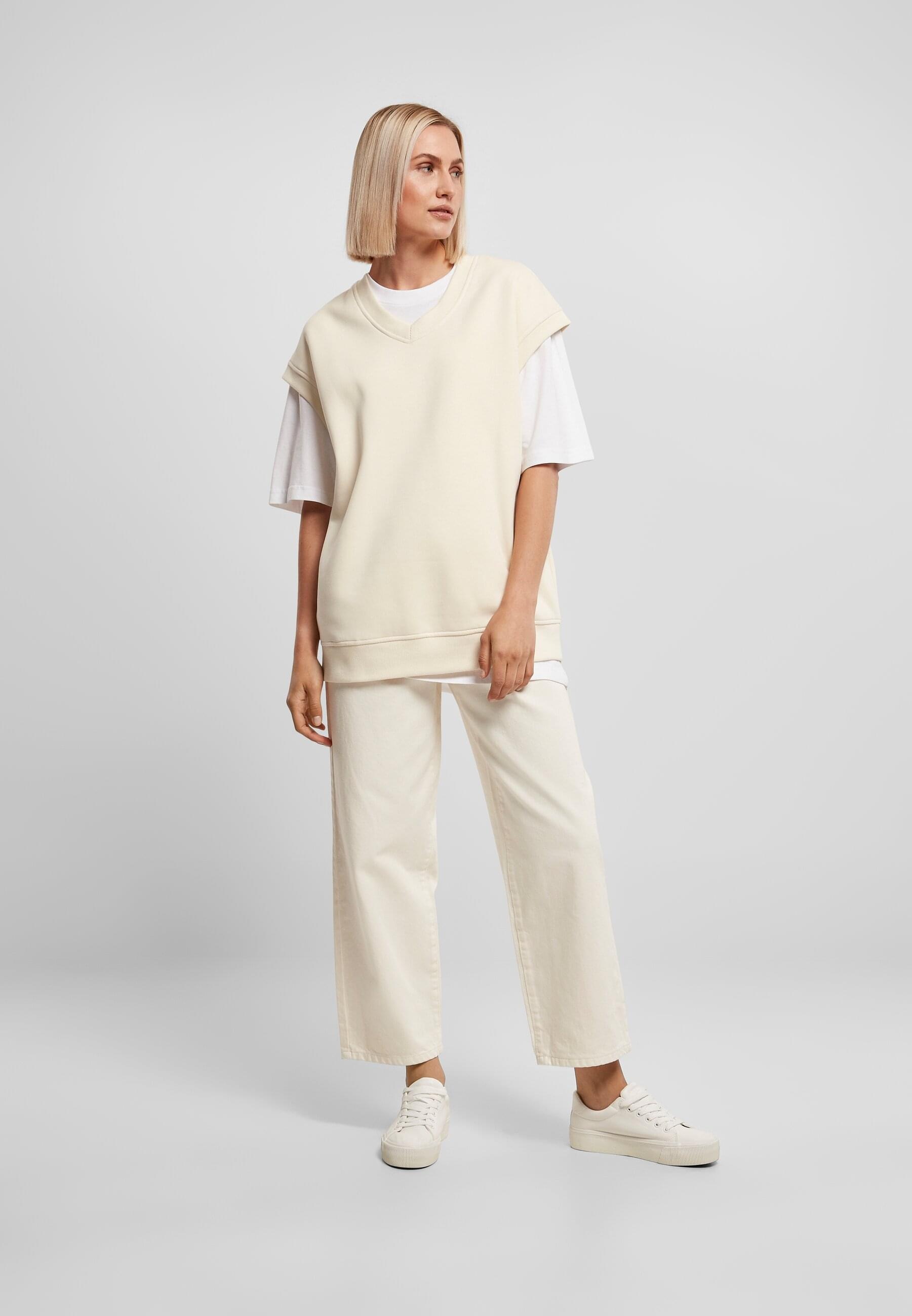 URBAN CLASSICS Sweater »Urban Classics Damen Ladies Oversized Sweat Slipover«, (1 tlg.)