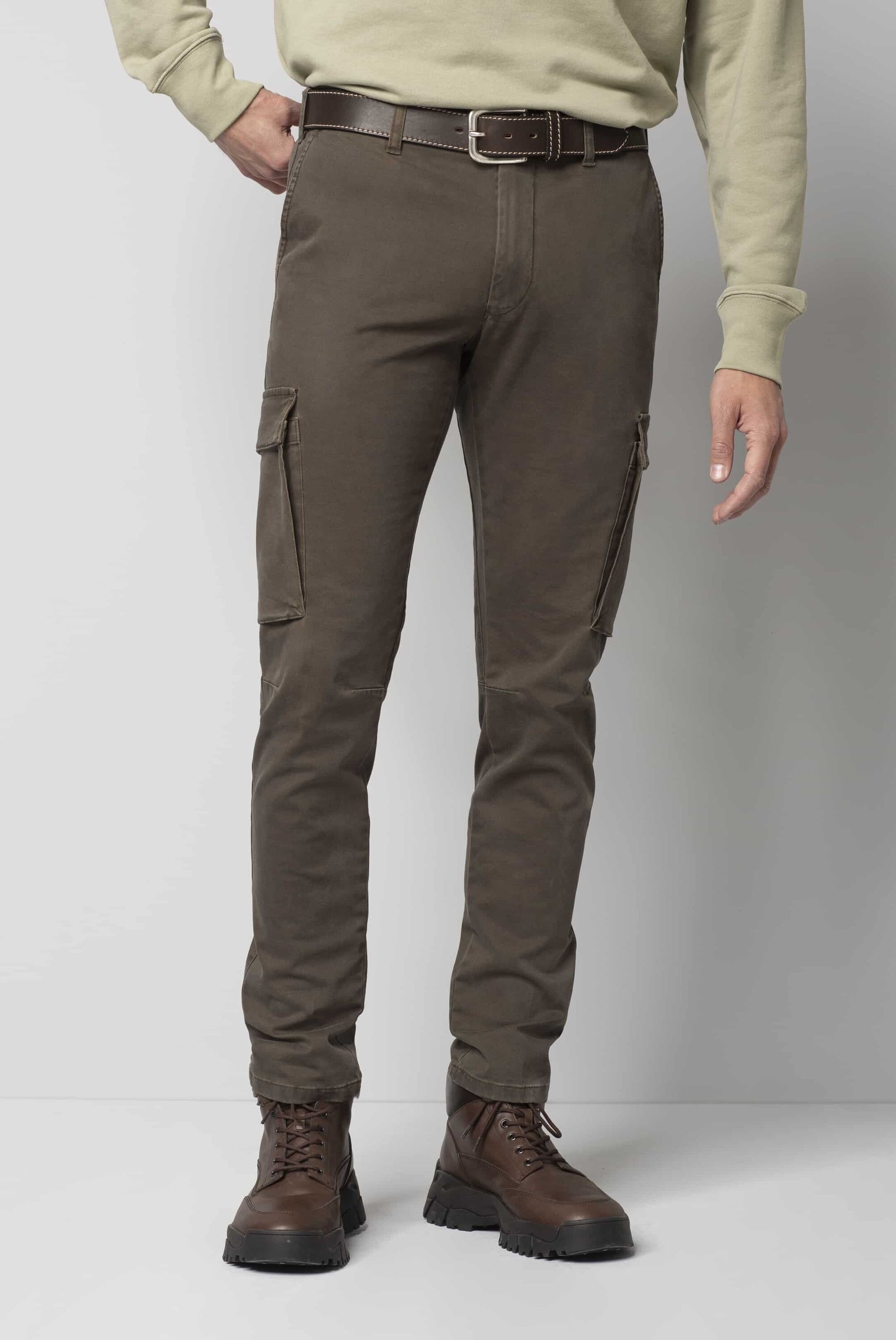 MEYER Cargojeans »M5 Cargo«, im unifarbenen Design