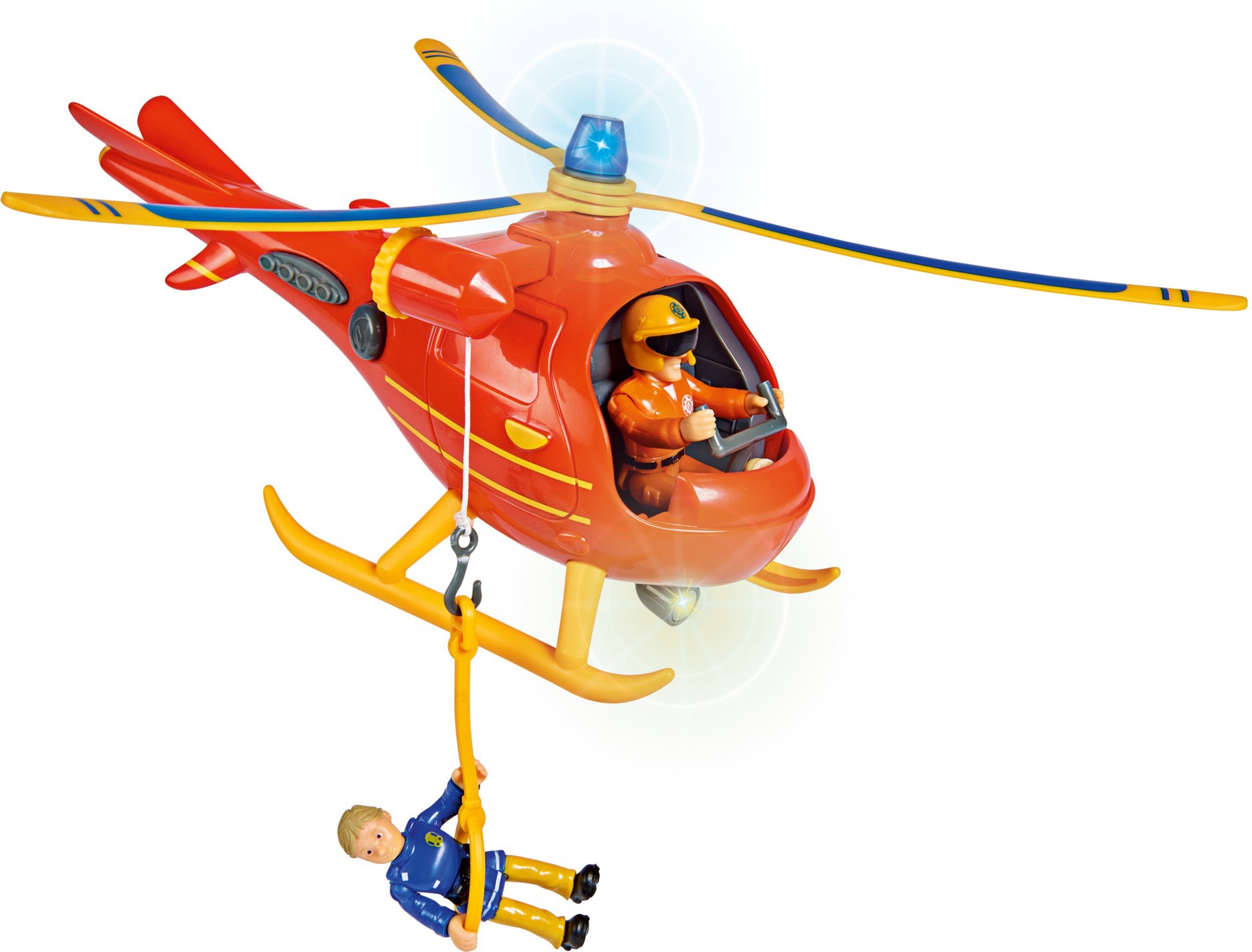 SIMBA Spielzeug-Hubschrauber »Feuerwehrmann Sam, Wallaby«, mit Licht und Sound