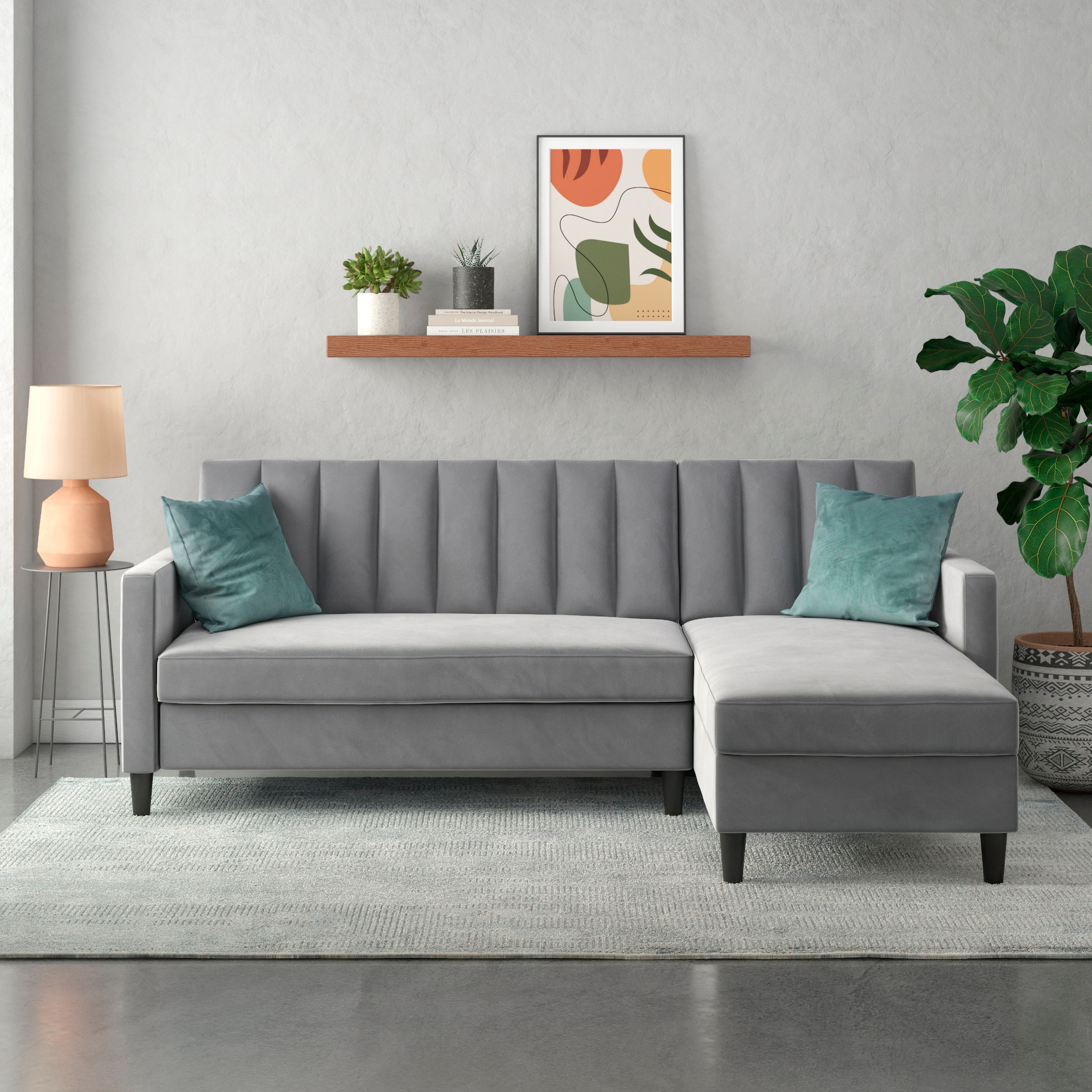 Dorel Home Ecksofa "Celine, L-Form," mit Bett-Funktion und Stauraum. Recami günstig online kaufen