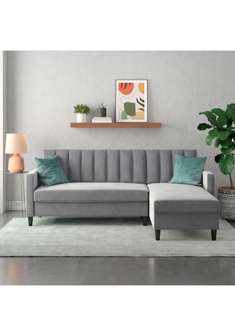 Dorel Home Ecksofa su Schlafffunktion Recamiere s...