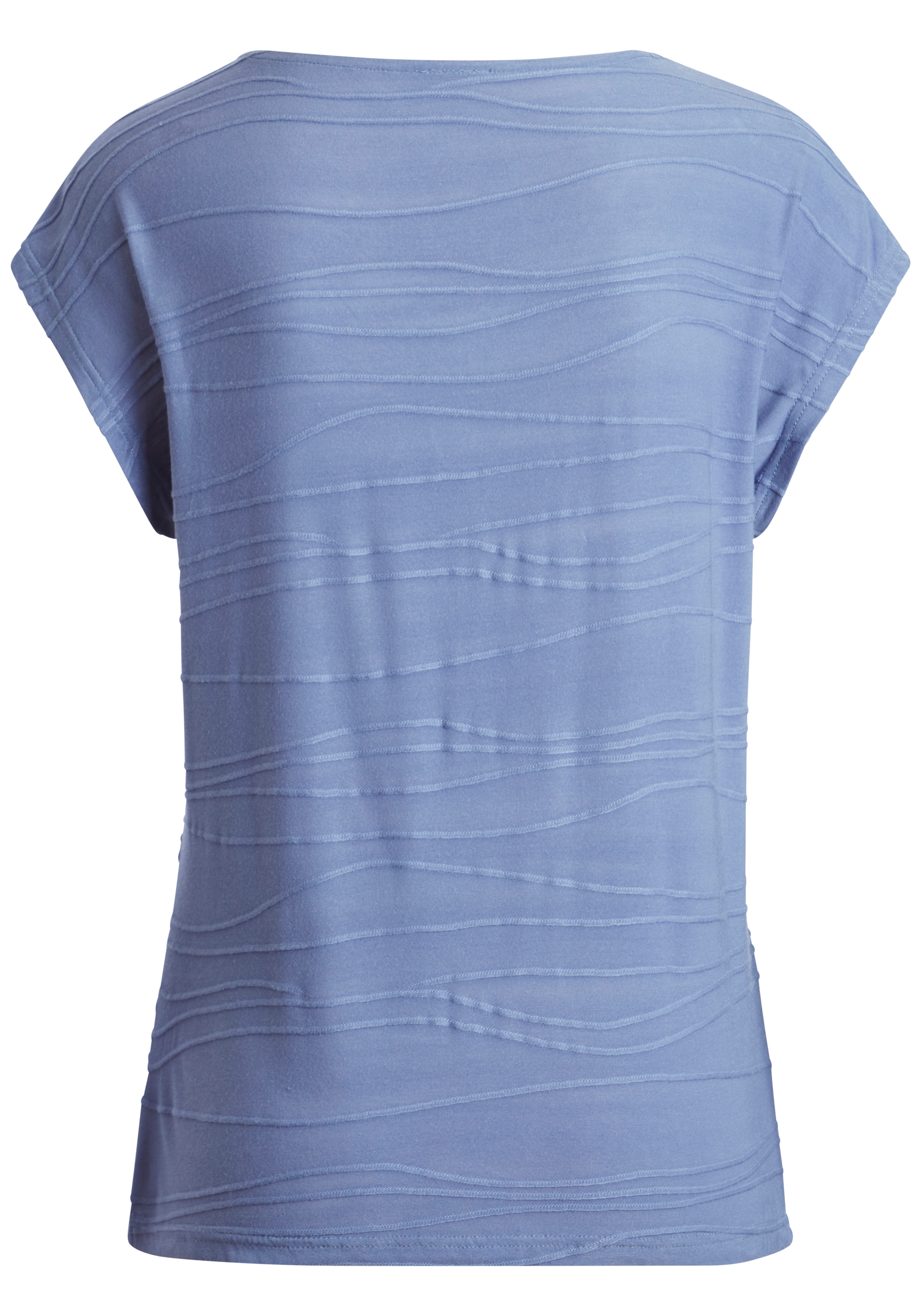 LASCANA Blusenshirt »mit Wellenstruktur« aus luftigem Viskose-Stretch