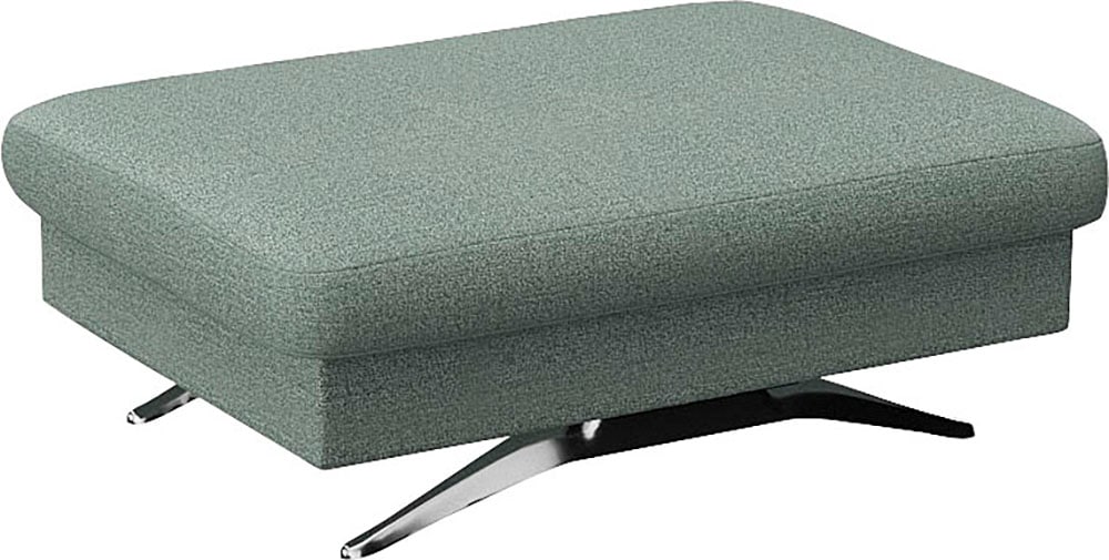 FLEXLUX "Glow Sitzhocker, Polsterhocker" Hocker mit Stauraum, Fuß Alu günstig online kaufen