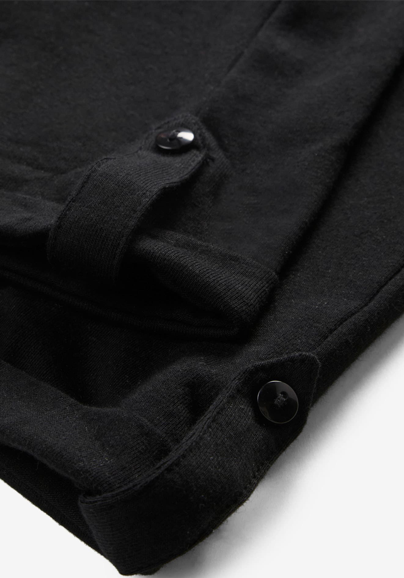 bonprix Caprileggings  aus Baumwolle mit Elasthan, Skinny Fit, mit gekrempeltem Saum