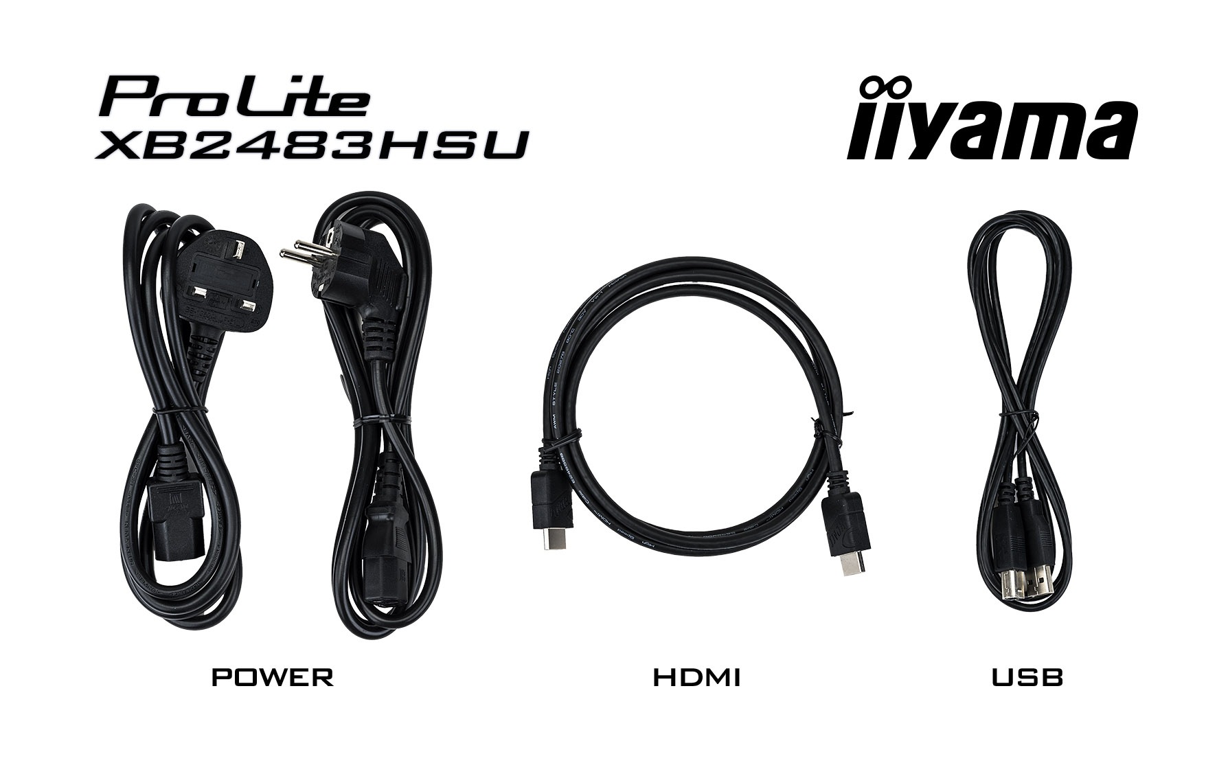 Iiyama LED-Monitor »XB2483HSU-B5«, 60,5 cm/24 Zoll, 1920 x 1080 px, Full HD, 4 ms Reaktionszeit, 75 Hz