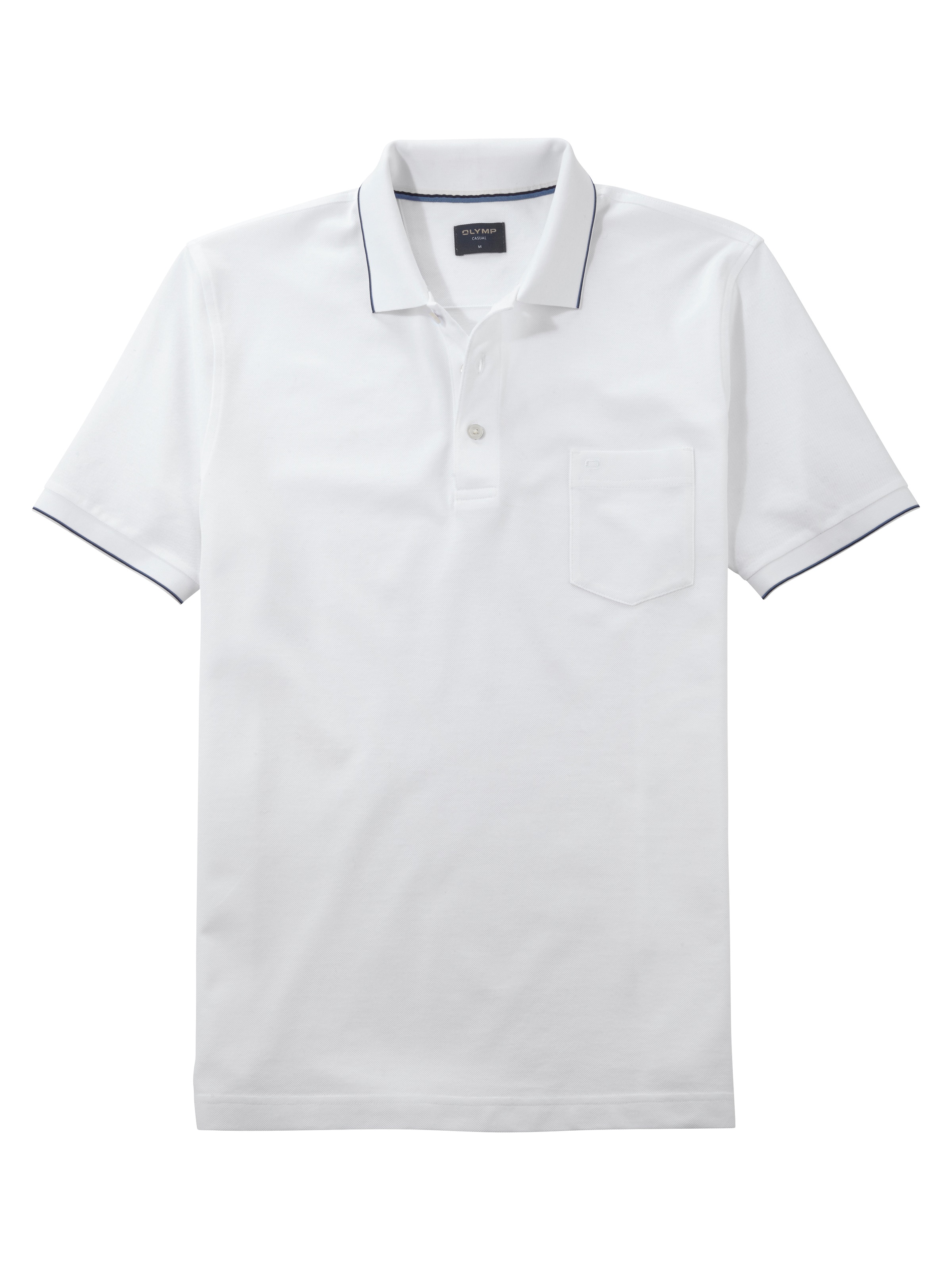 OLYMP Poloshirt "Casual" mit Kontrastkanten günstig online kaufen