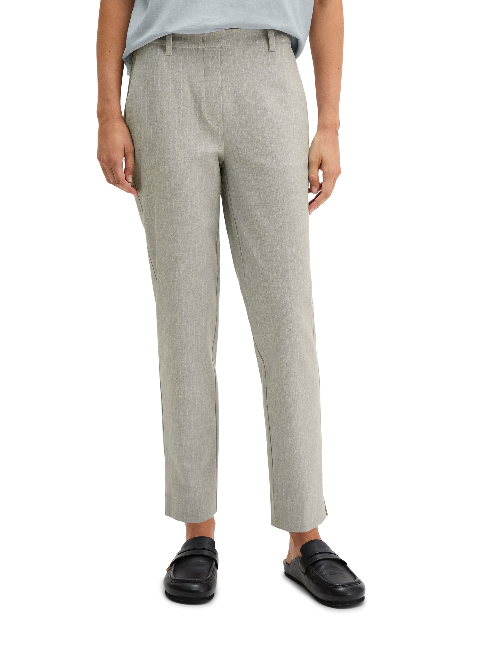 Marc OPolo Chinohose "aus garngefärbtem Organic-Cotton-Viskose-Mix" günstig online kaufen