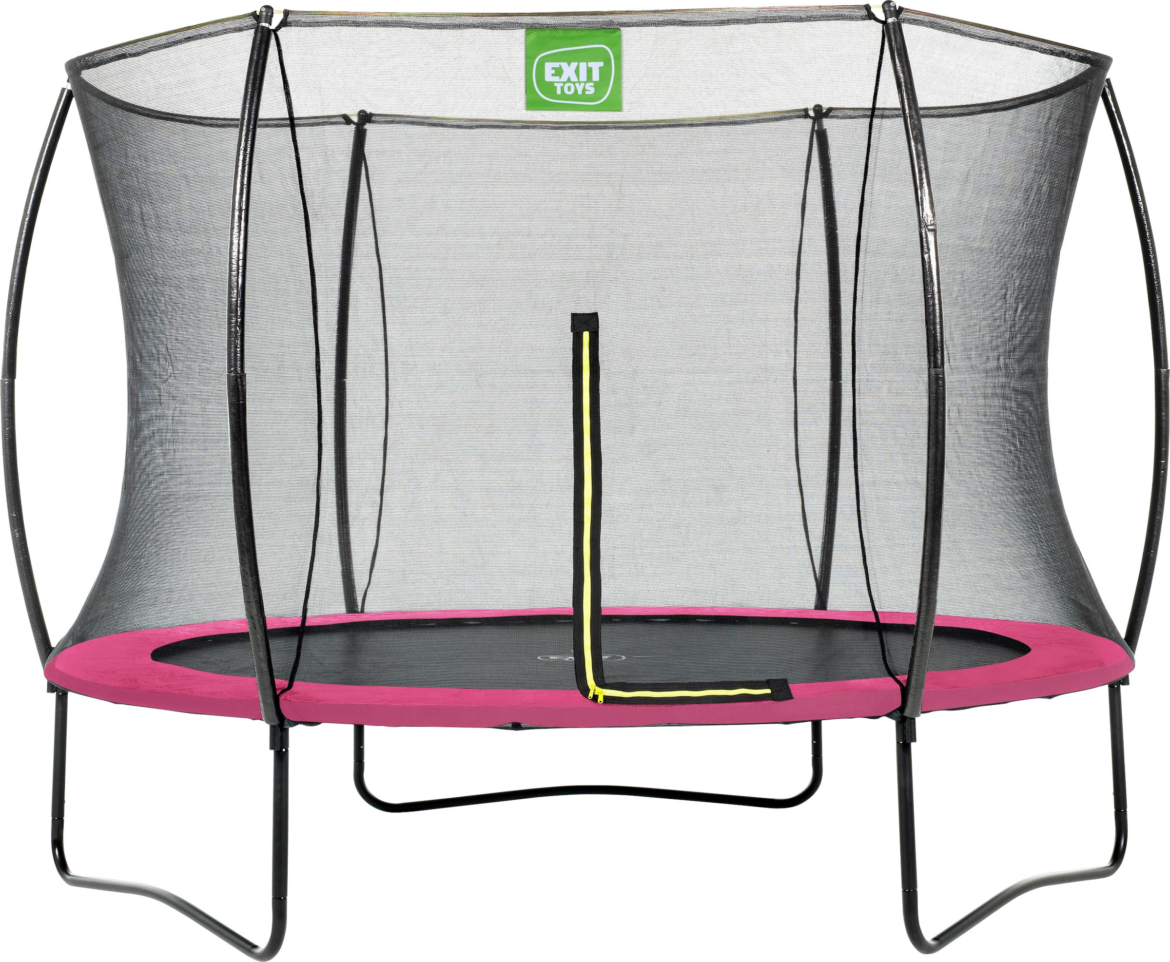 EXIT Gartentrampolin »Silhouette«, Ø 244 cm, mit Sicherheitsnetz