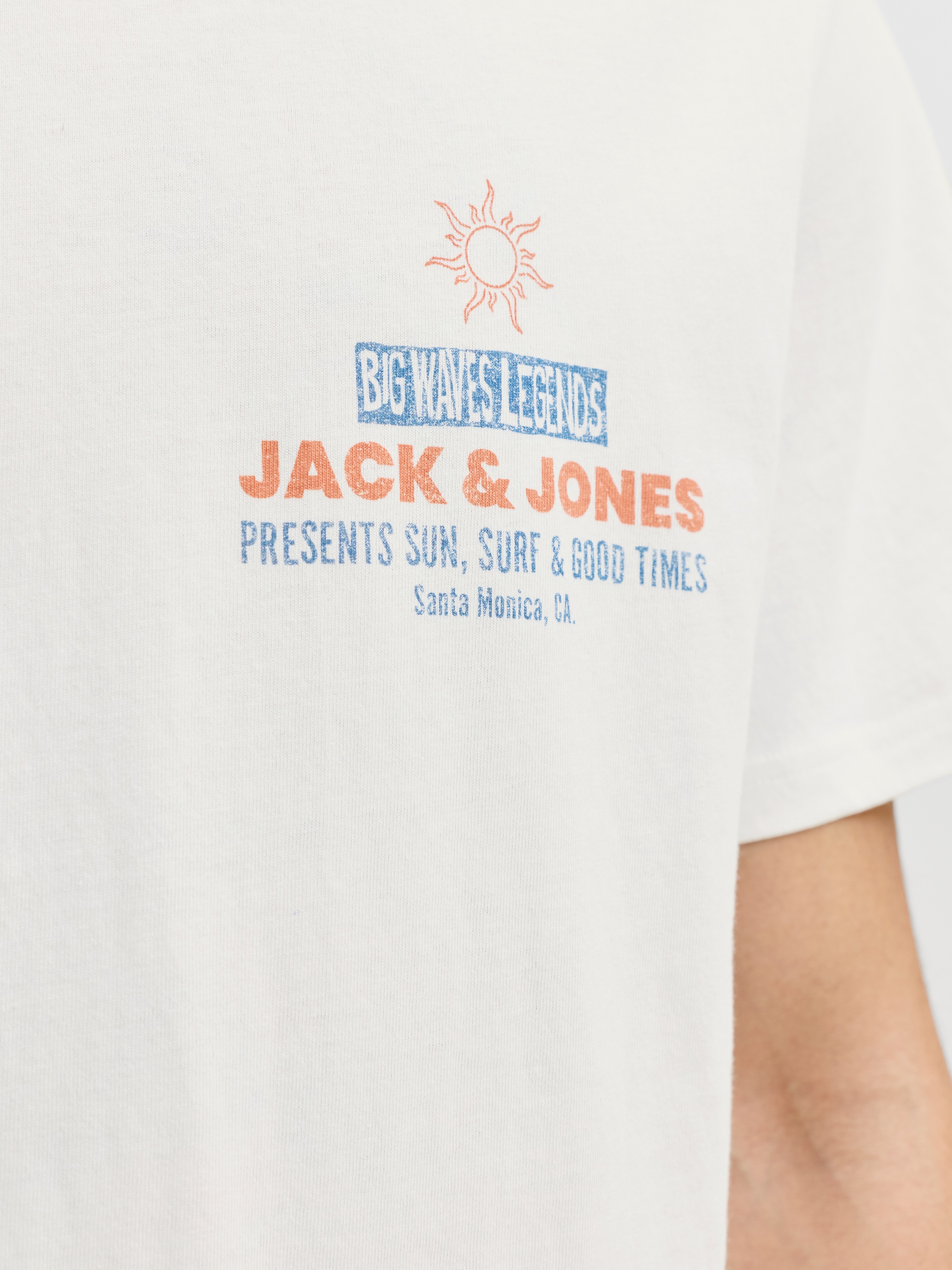 Jack & Jones T-Shirt »JPRBLUMAXWELL SS TEE« mit Print