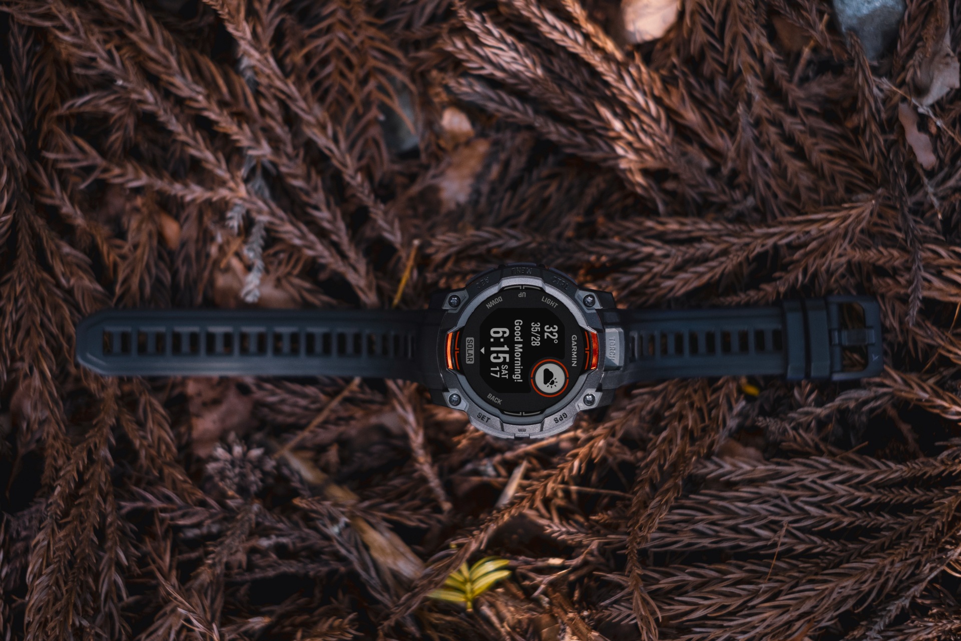 Garmin Smartwatch »Instinct 3 Solar« (3,3 cm / 1,3 ″)