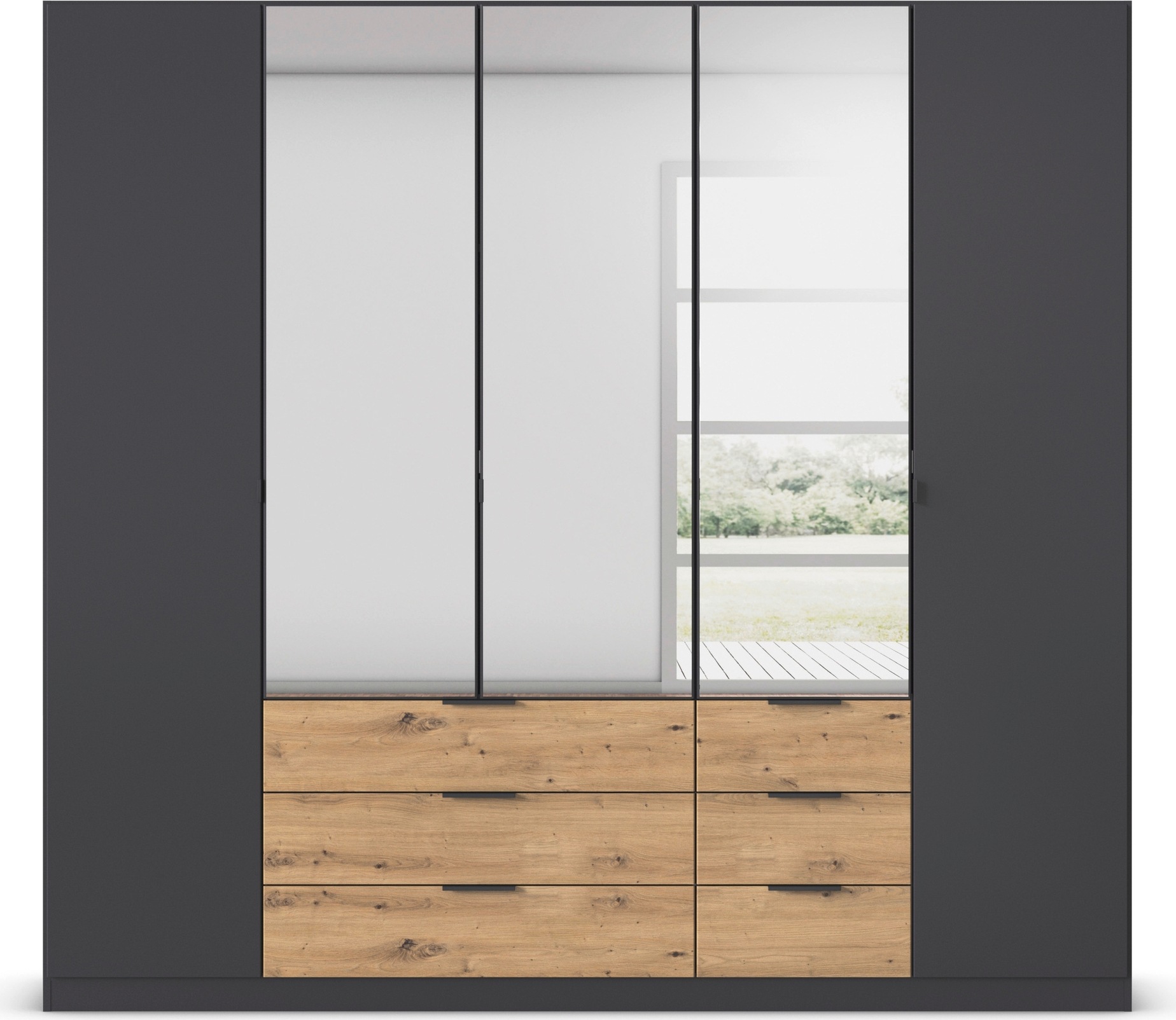 rauch Drehtürenschrank "Kleiderschrank Schrank Garderobe Schlafzimmerschran günstig online kaufen