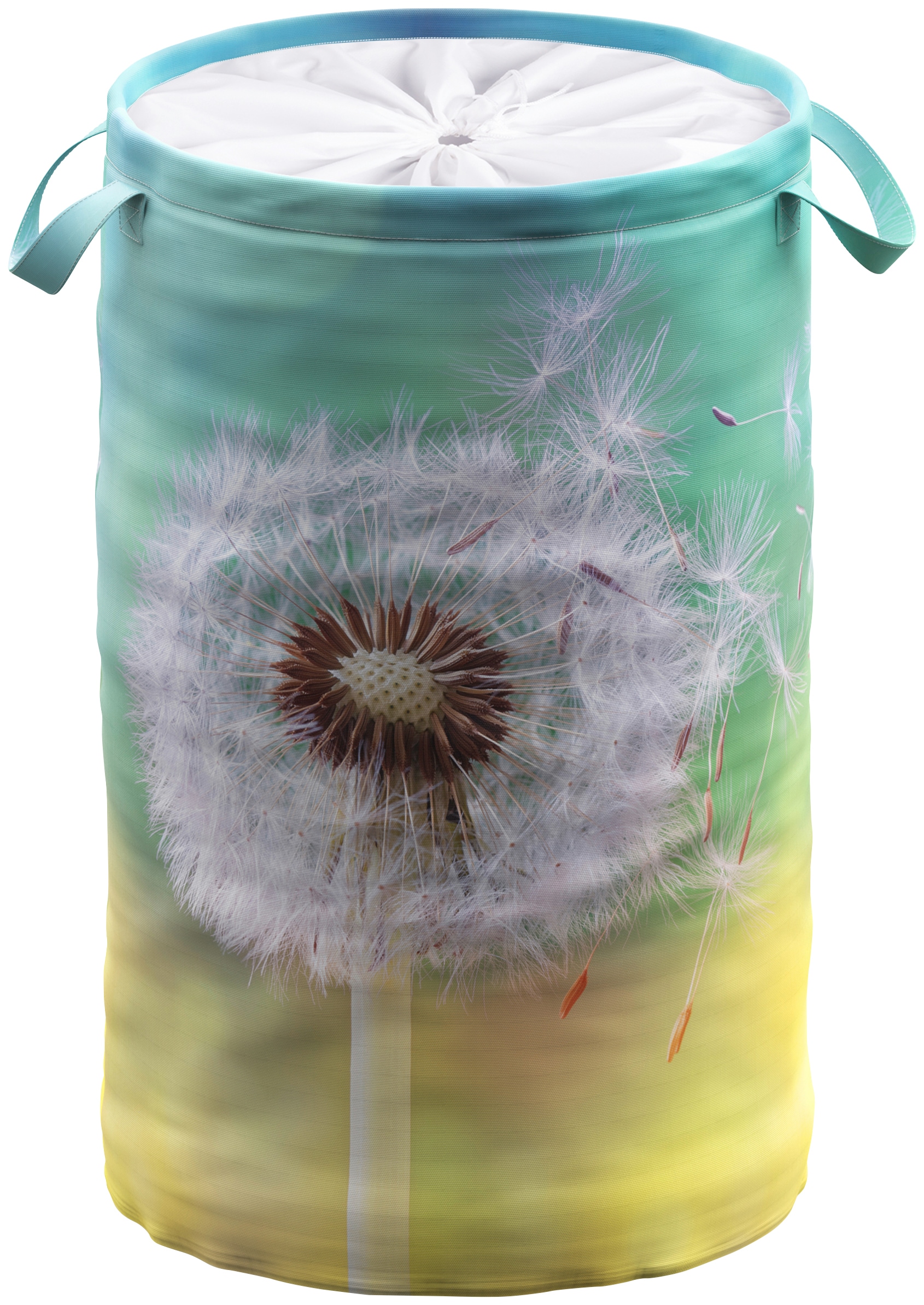 Wäschekorb »Pusteblume«, 60 Liter, faltbar, mit Sichtschutz