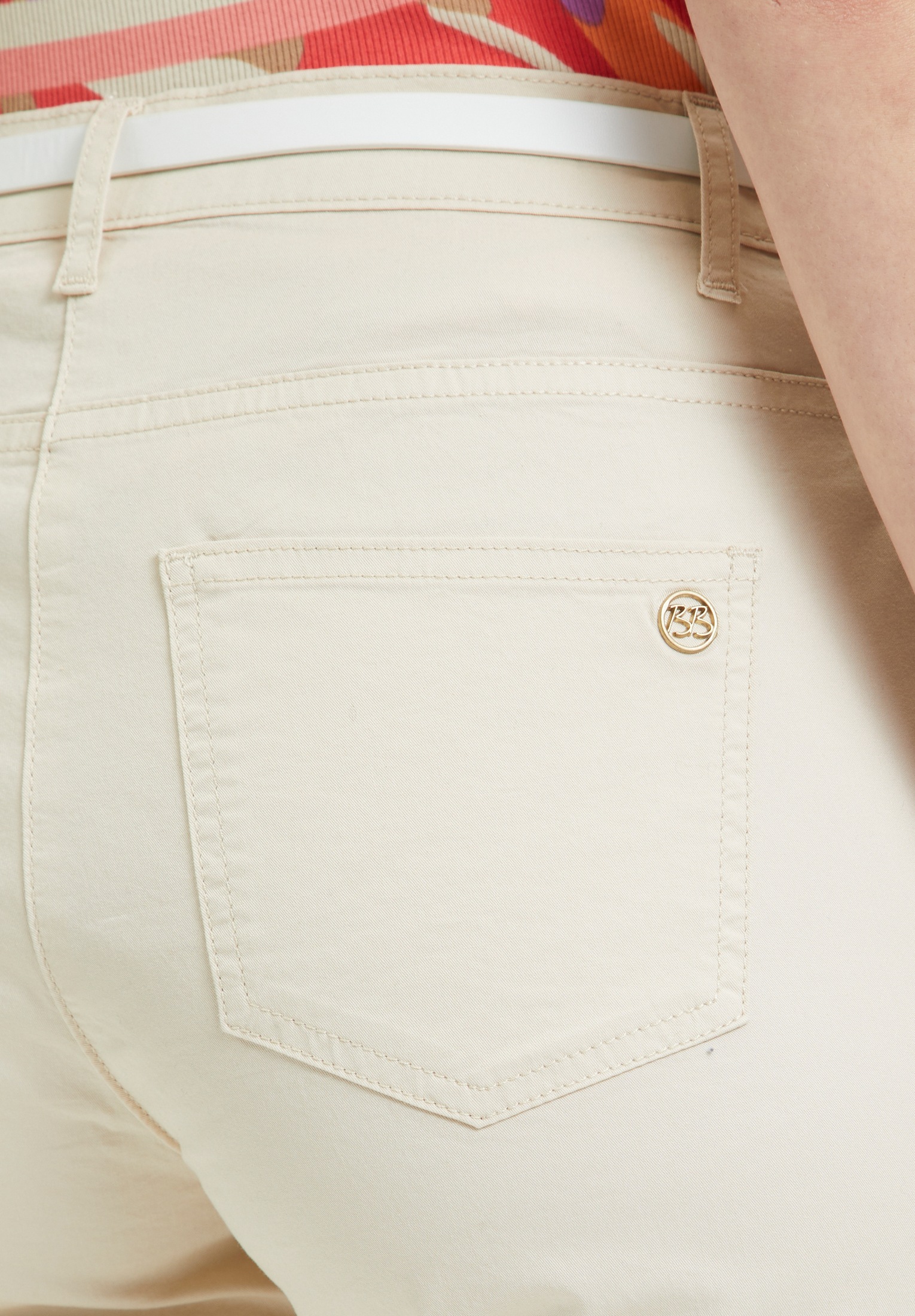 Betty Barclay Stoffhose »Betty Barclay Damen Sommerhose mit Gürtel«, Mit Gürtel