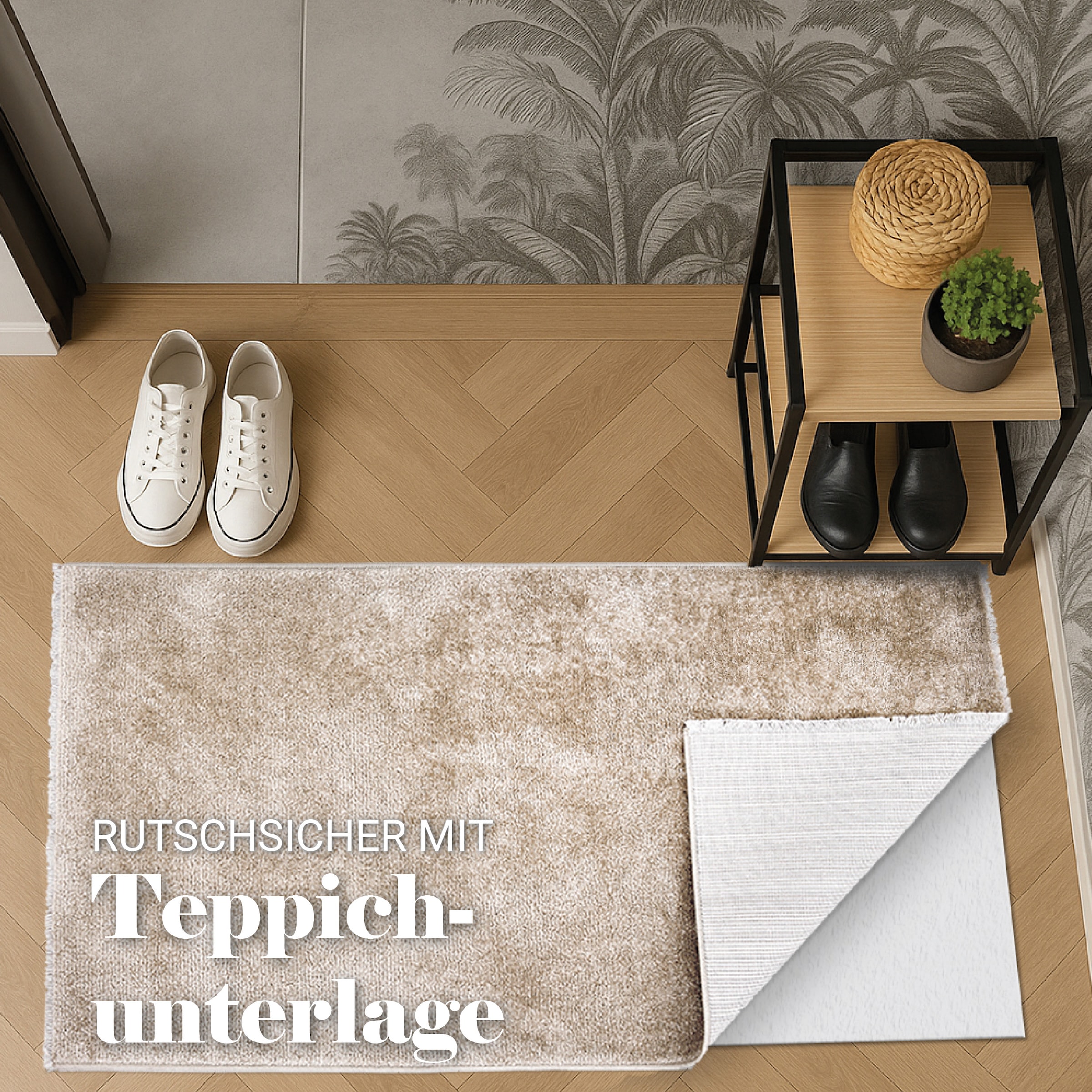 ASTRA Teppich »Stevie 250«, rechteckig, 9 mm Höhe, weicher Kurzflor, gewebt, Wohnzimmer, Schlafzimmer