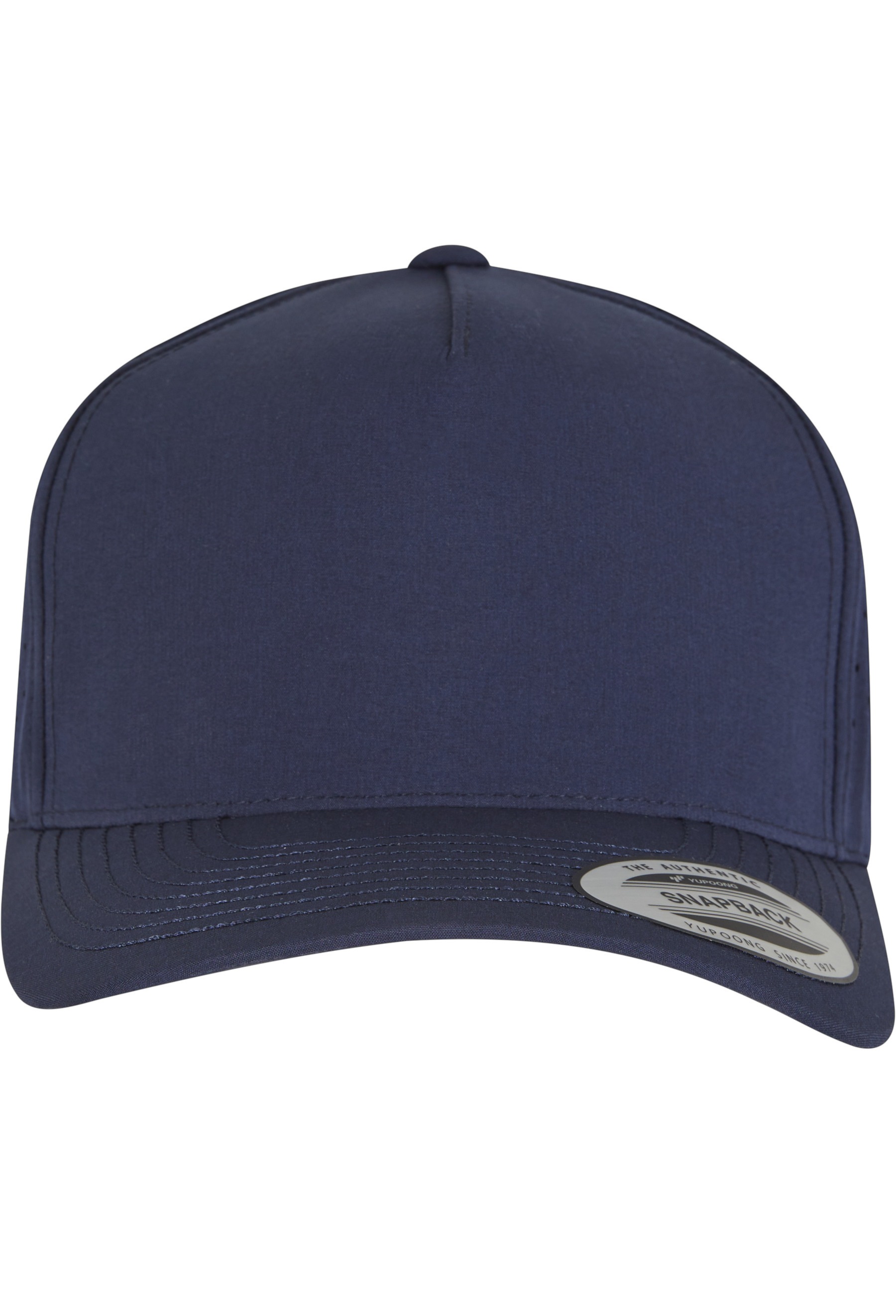 FLEXFIT Snapback Cap "Flexfit YP CLASSICS 5 Panel Snapckback"navy, unifarben, 97% Polyester, 3% Elasthan, Caps