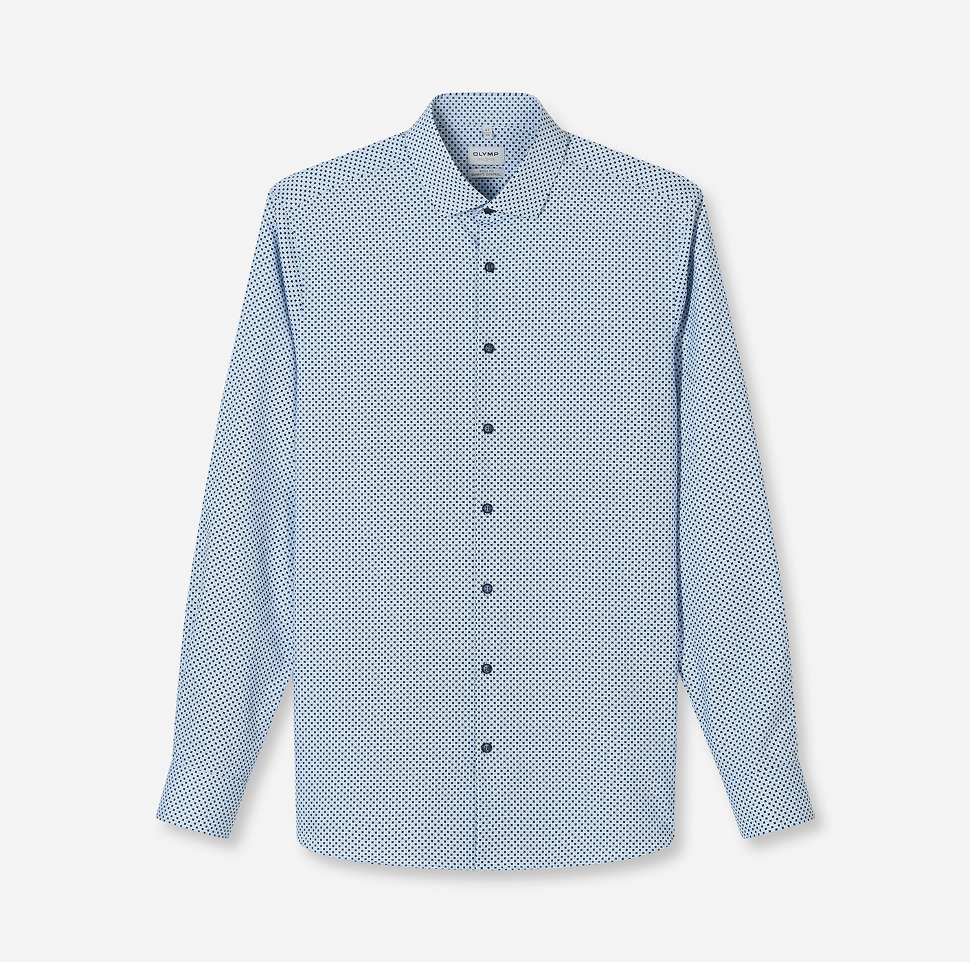 OLYMP Langarmhemd »Level Five« Businesshemd, body fit, Modern Kentkragen, Climate Control