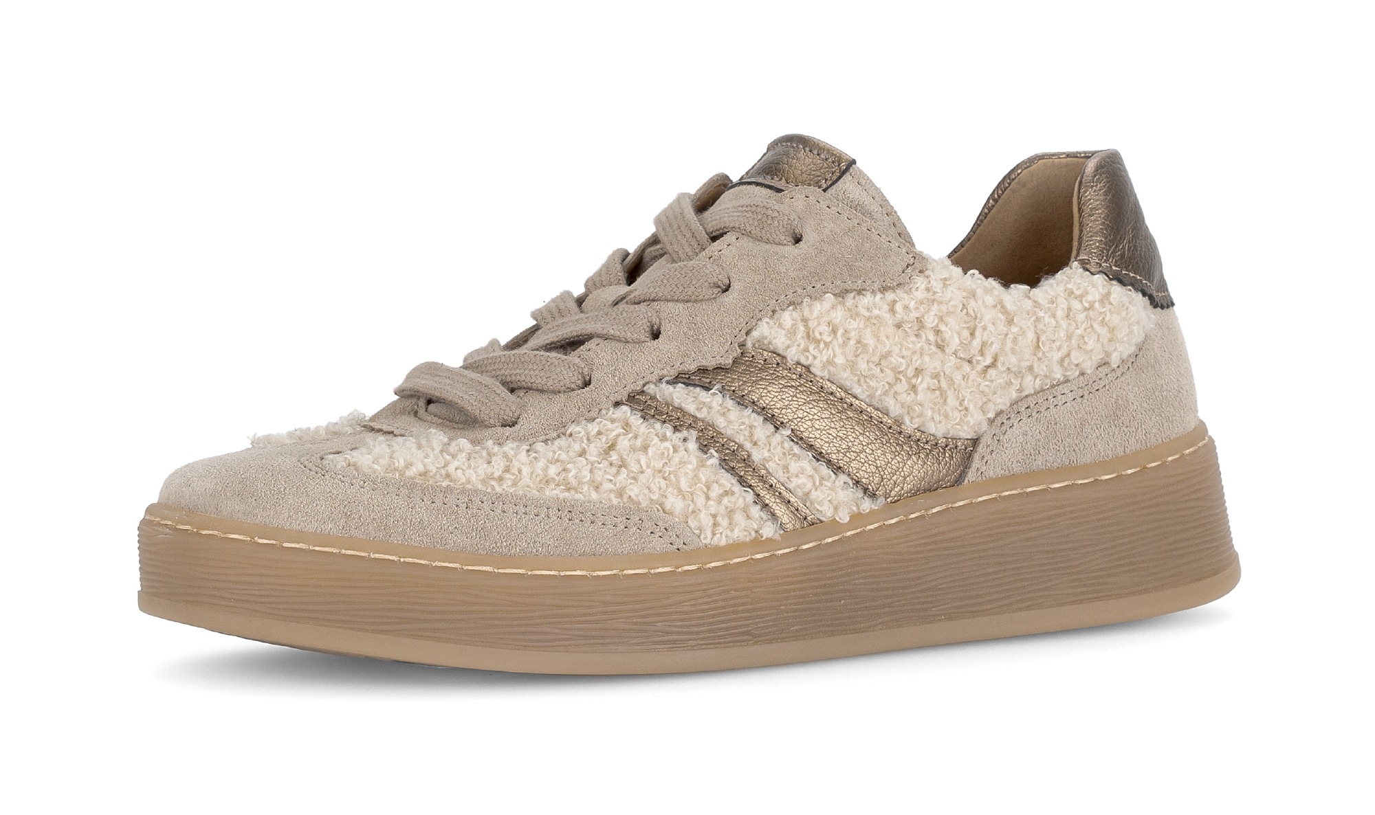 Gabor Plateausneaker "FLORENZ", Freizeitschuh, Halbschuh, Schnürer in Beque günstig online kaufen