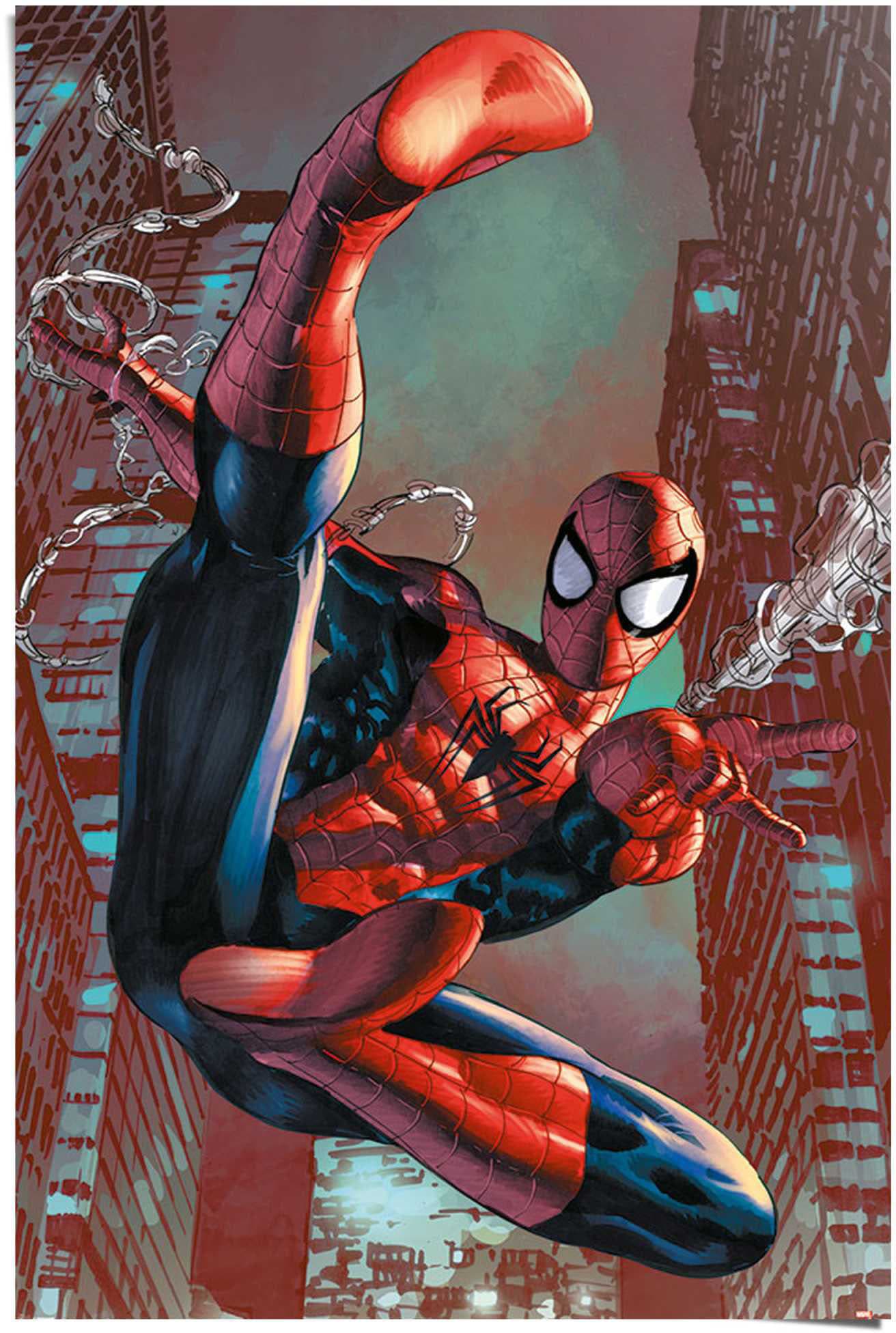 Reinders Poster "Poster Spider-Man" 1 Stk. tlg. günstig online kaufen