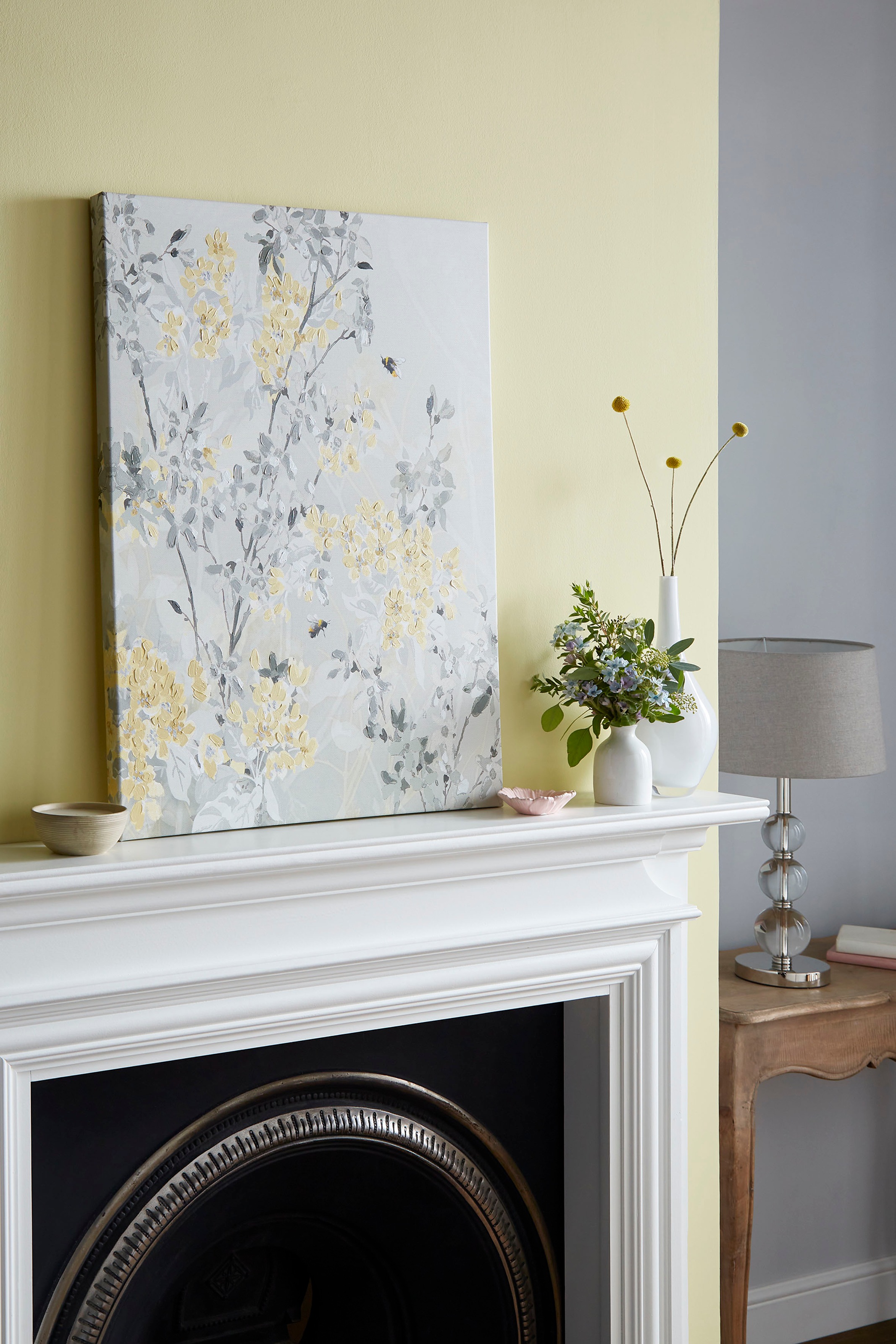 LAURA ASHLEY Leinwandbild "Spring Blossom" 1 Stk. tlg. Leinwandbild 80x60cm günstig online kaufen