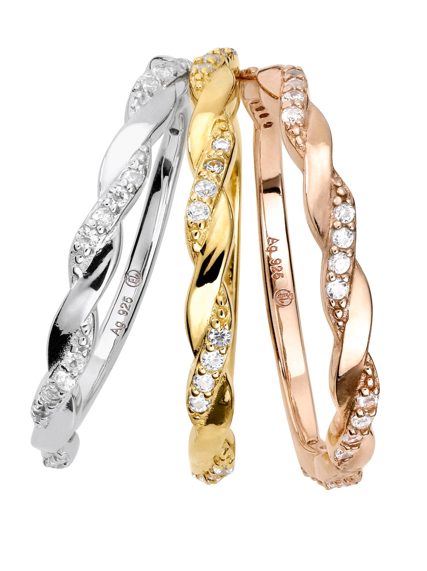 Lady Ring-Set (3 tlg.)