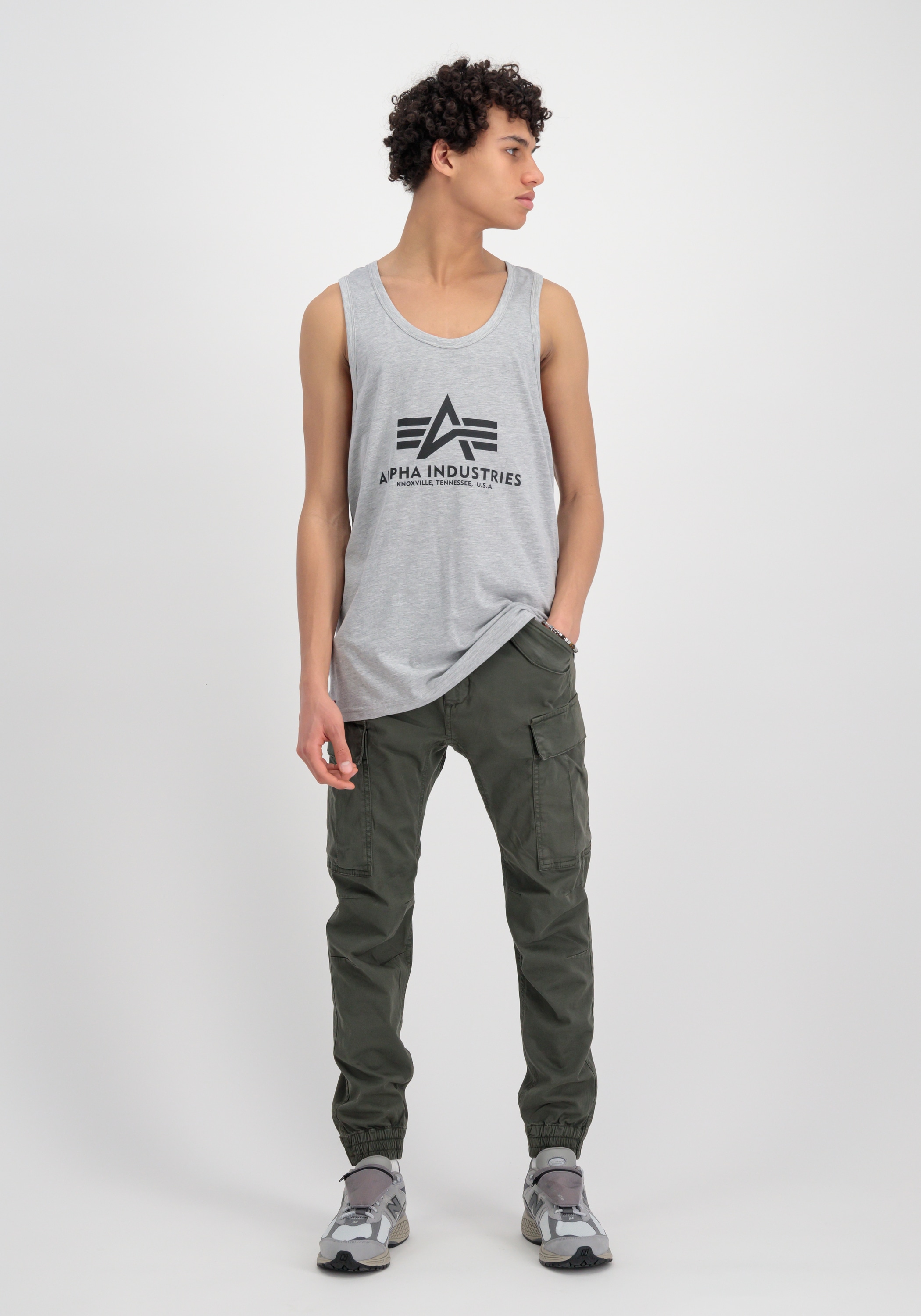 Alpha Industries Muscleshirt »Alpha Industries Men - T-Shirts Basic Tank Body Building«