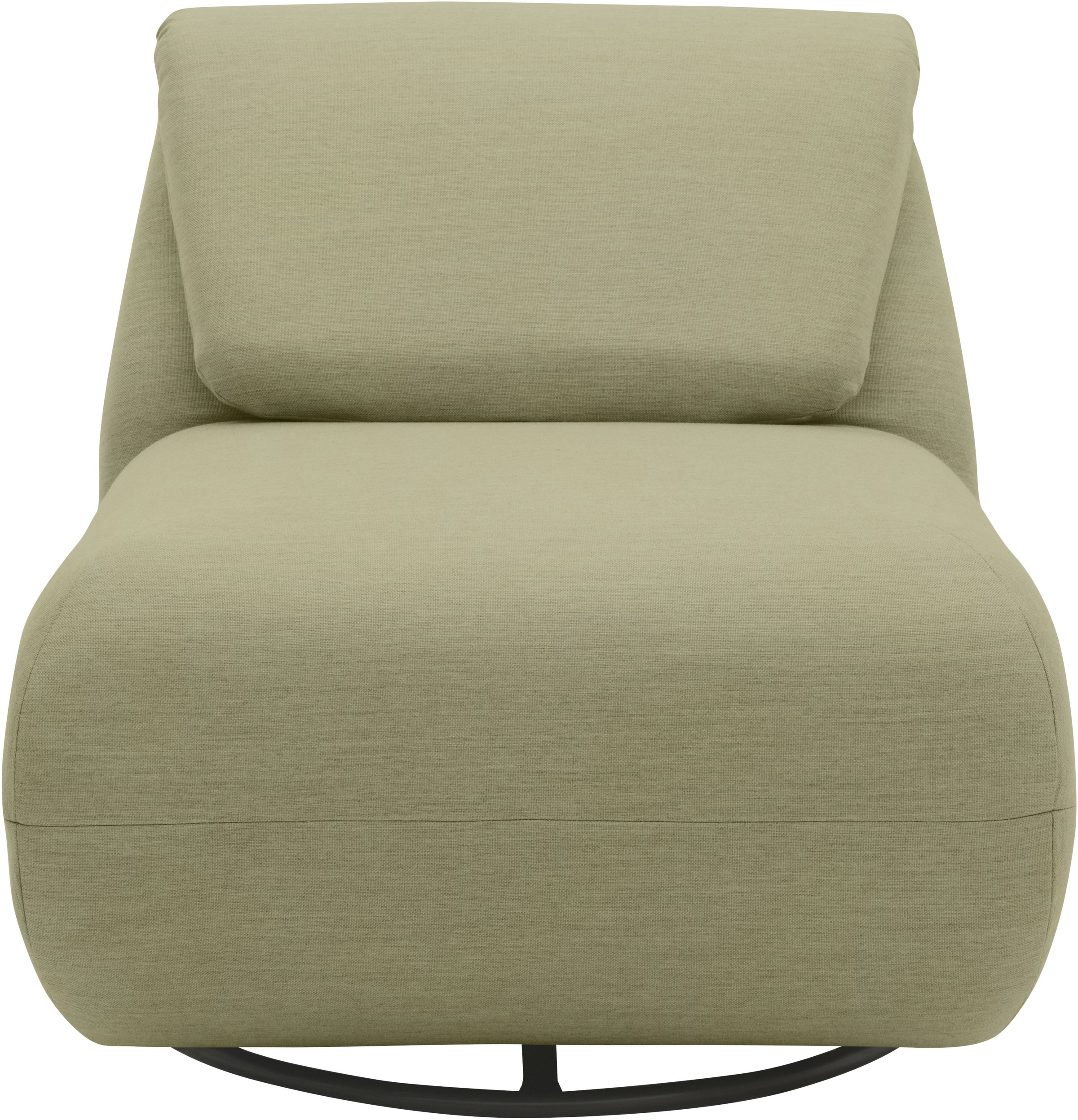 Sessel DOMO COLLECTION "Sonner, wahlweise mit Swivelfunktion", grün, B:68cm H:67cm T:88cm, 100% Olefin, Sessel, Sessel, Um 360 Grad drehbar, Rücken aufstellbar, Drehsessel 3