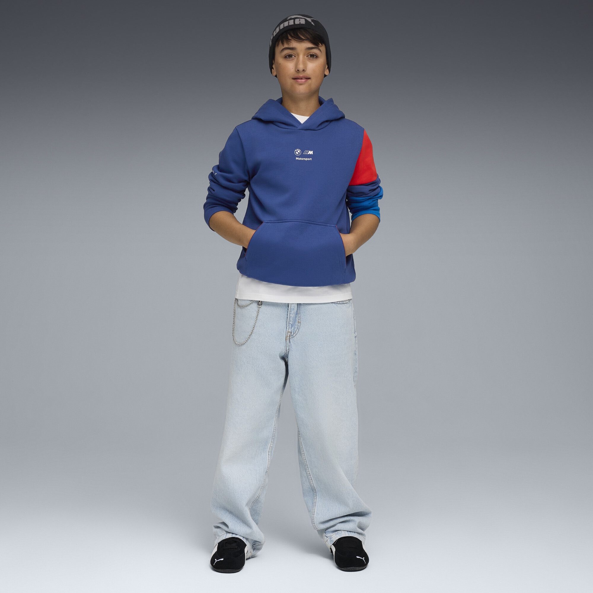 PUMA Sporthose »BMW M Motorsport Kids Essentials Hoodie Jugendliche«