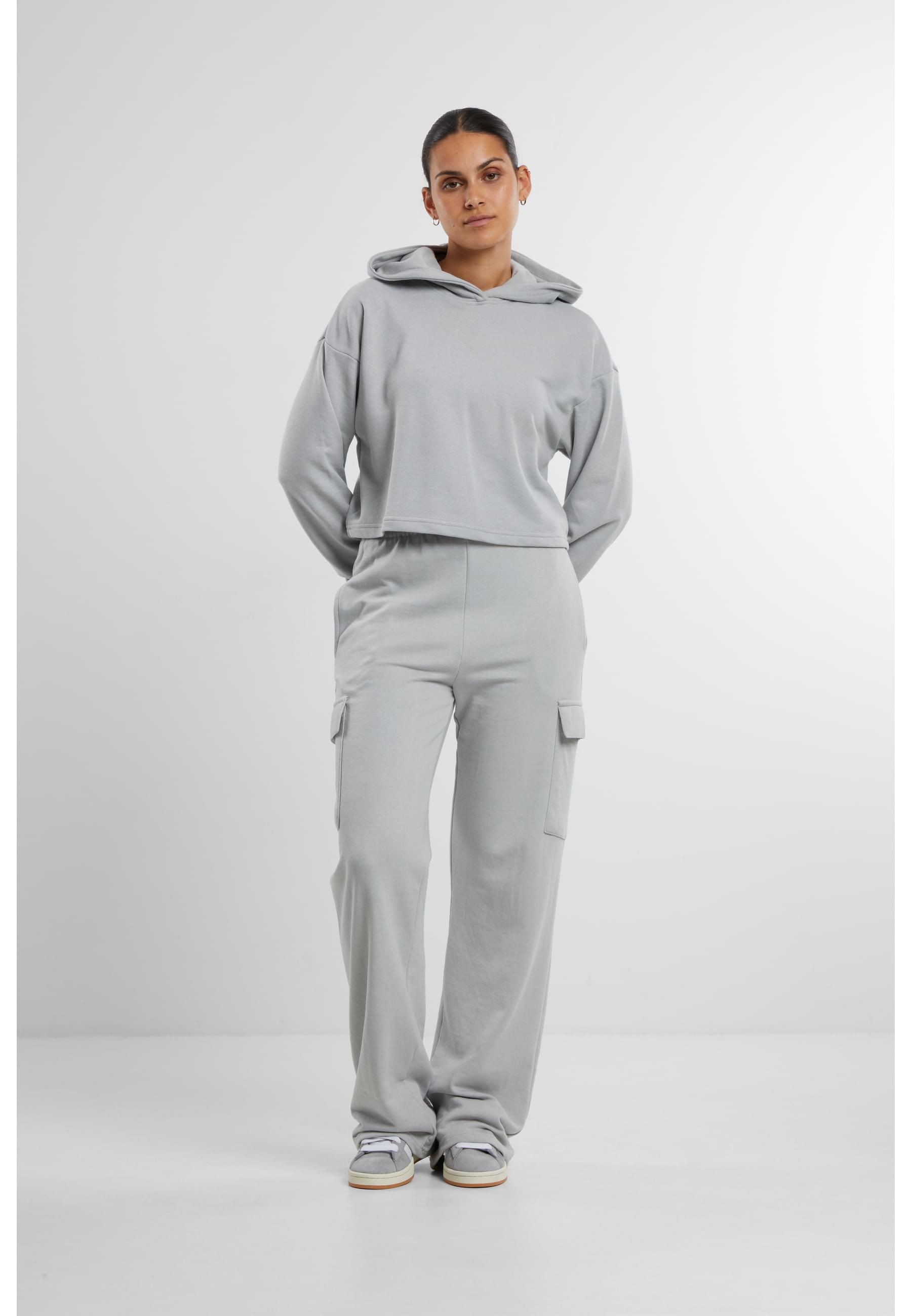 URBAN CLASSICS Kapuzenpullover »Urban Classics Damen Ladies Oversized Cropped Light Terry Hoodie«, (1 tlg.)