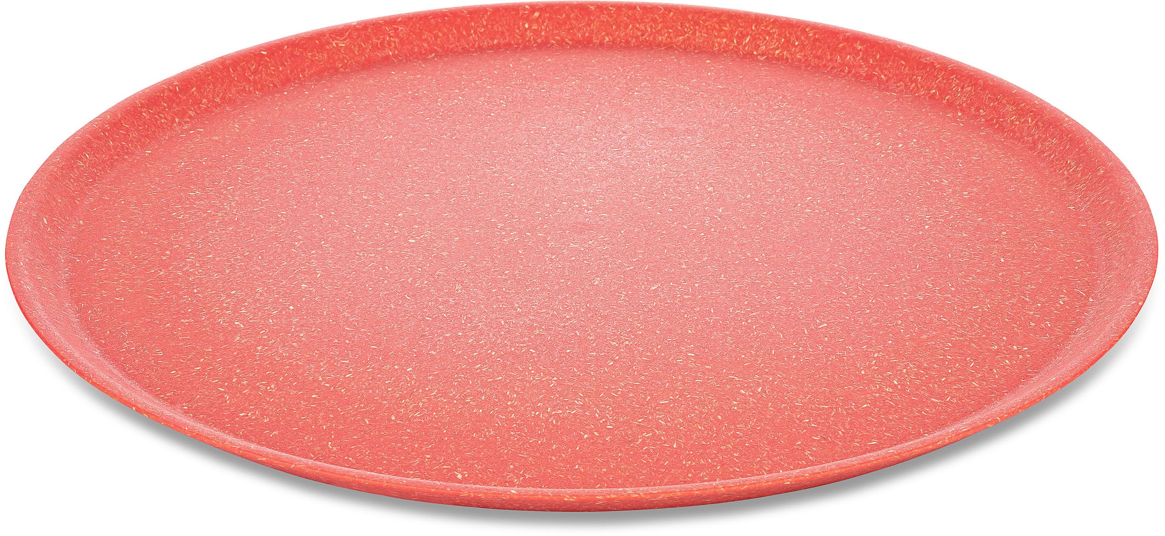 KOZIOL Speiseteller "CONNECT PLATE Ø 25,5 cm, aus biozirkulärem Material, CO² neutral", (Set, 4 St., 4er-Set), Spülmasch