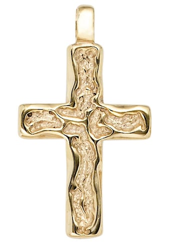 JOBO Kreuzanhänger »Anhänger Kreuz«, 585 Gold kaufen