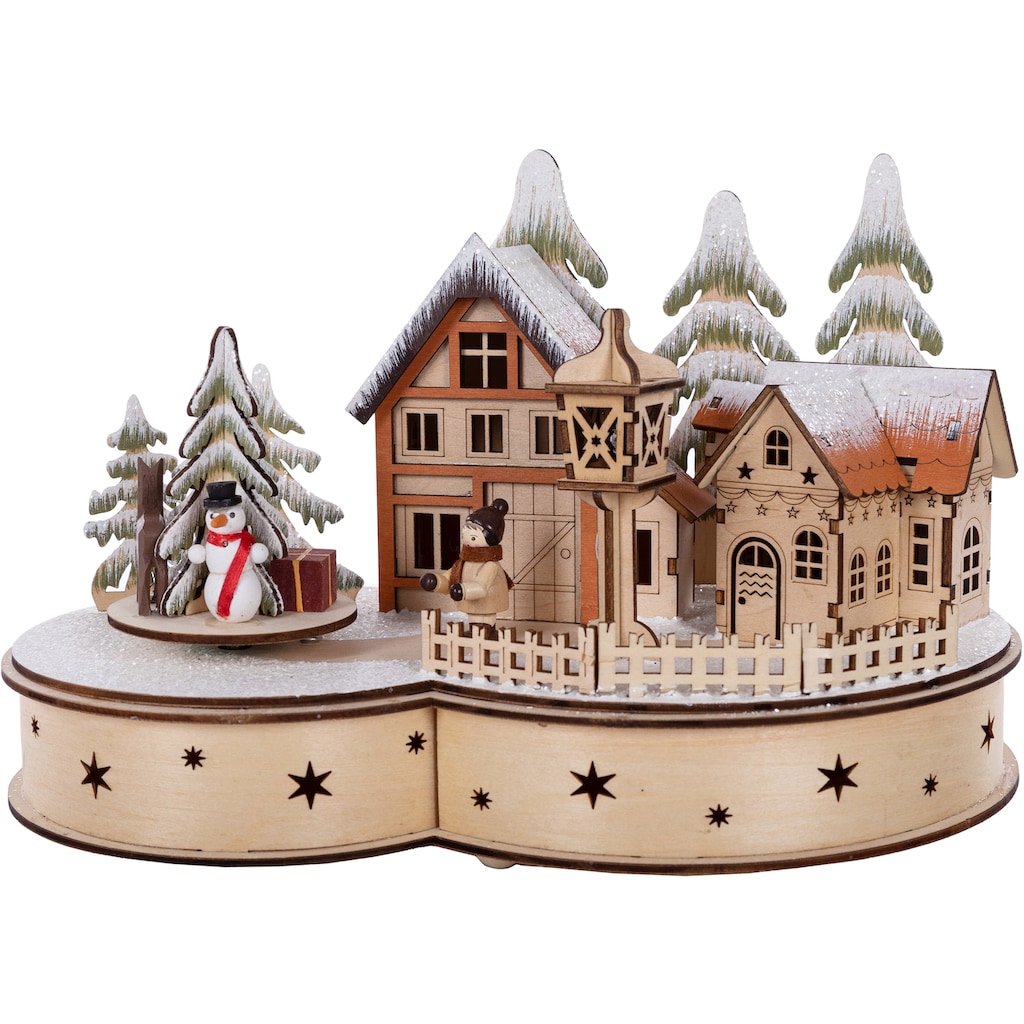 Myflair Möbel & Accessoires Weihnachtsdorf »Winterlandschaft, Weihnachtsdeko«