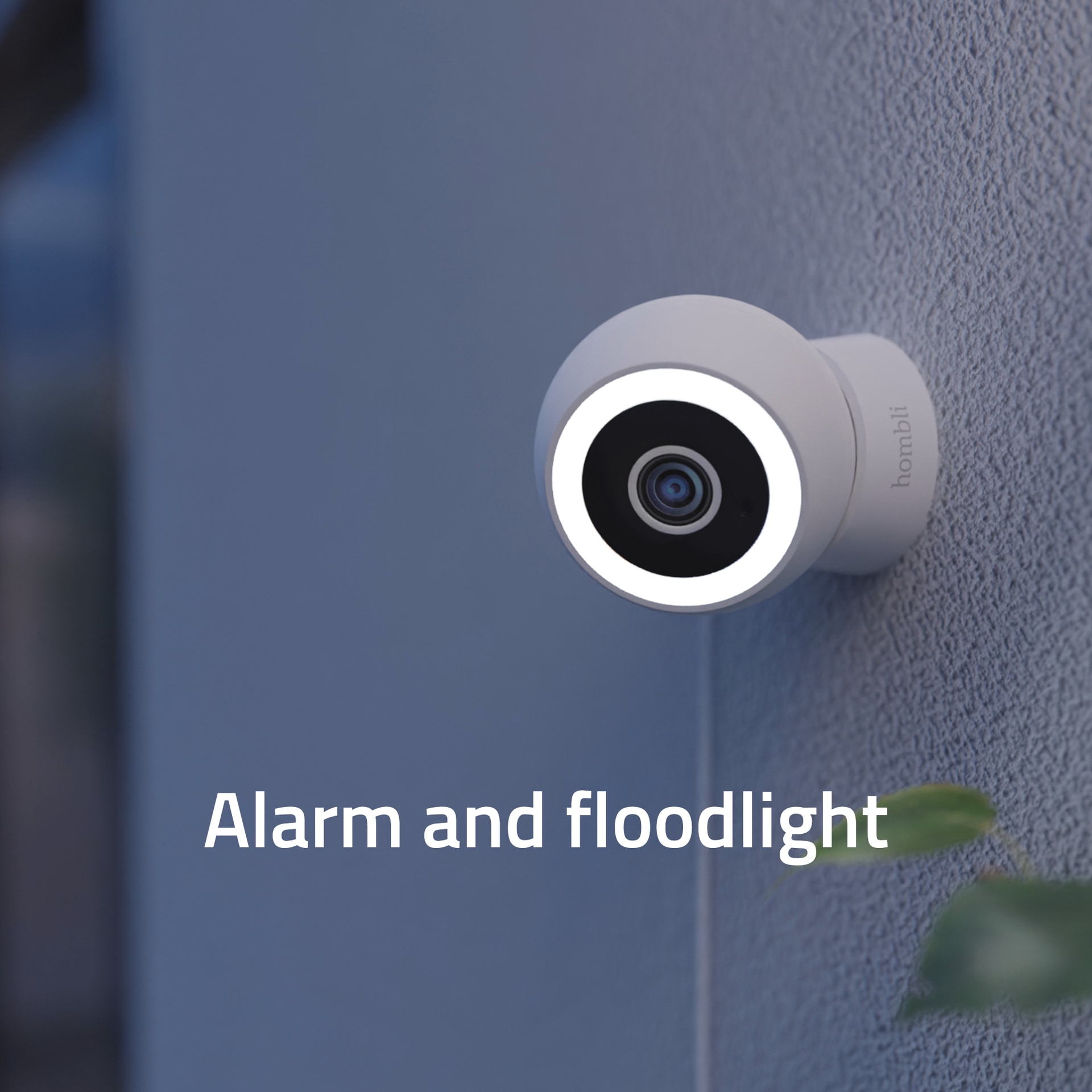 Hombli Überwachungskamera »Smarte Outdoor Kamera«, Innenbereich, Magnetische Kugelgelenkhalterung, Nachtsicht