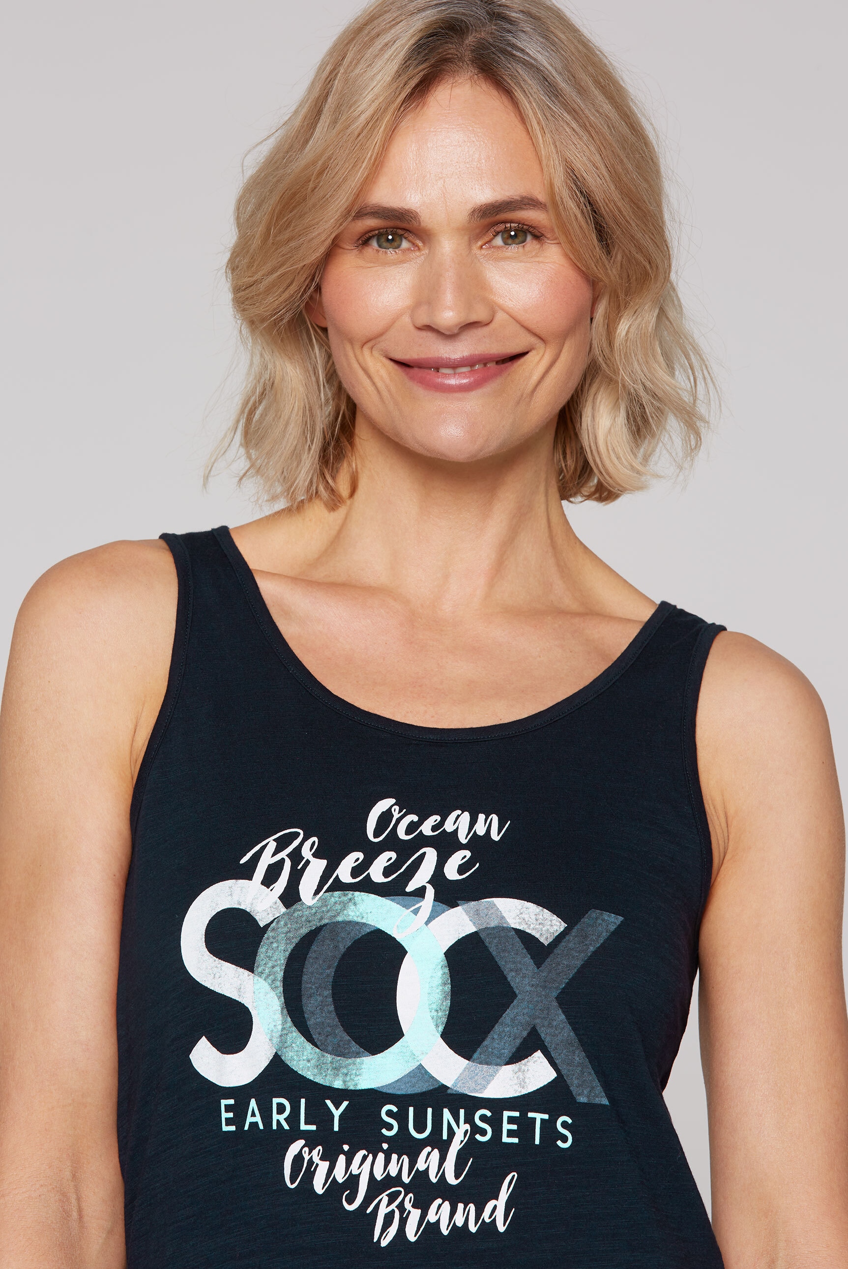 SOCCX Tanktop, aus Baumwolle