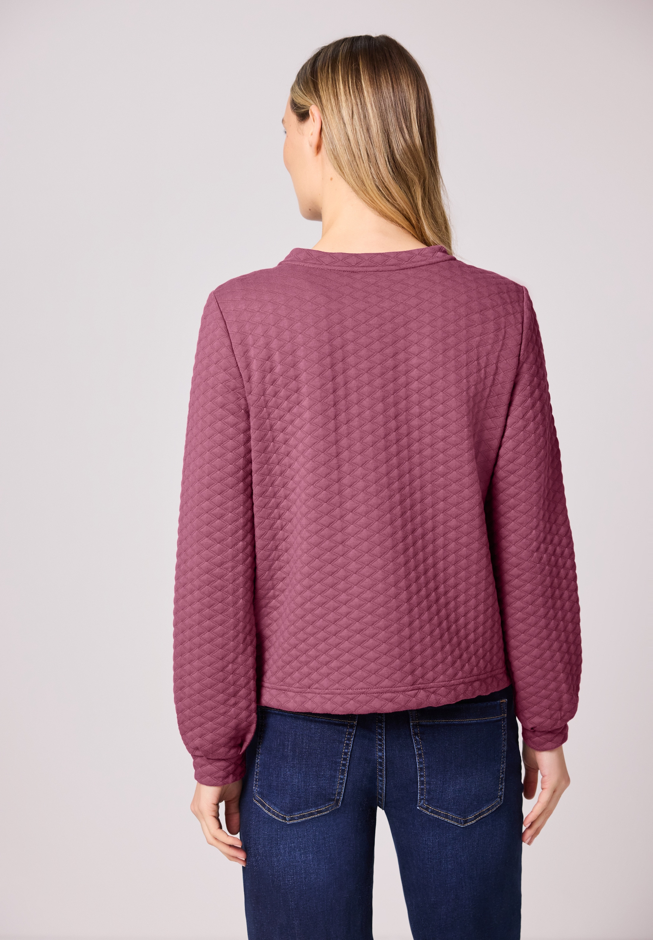 STREET ONE Cardigan mit Struktur