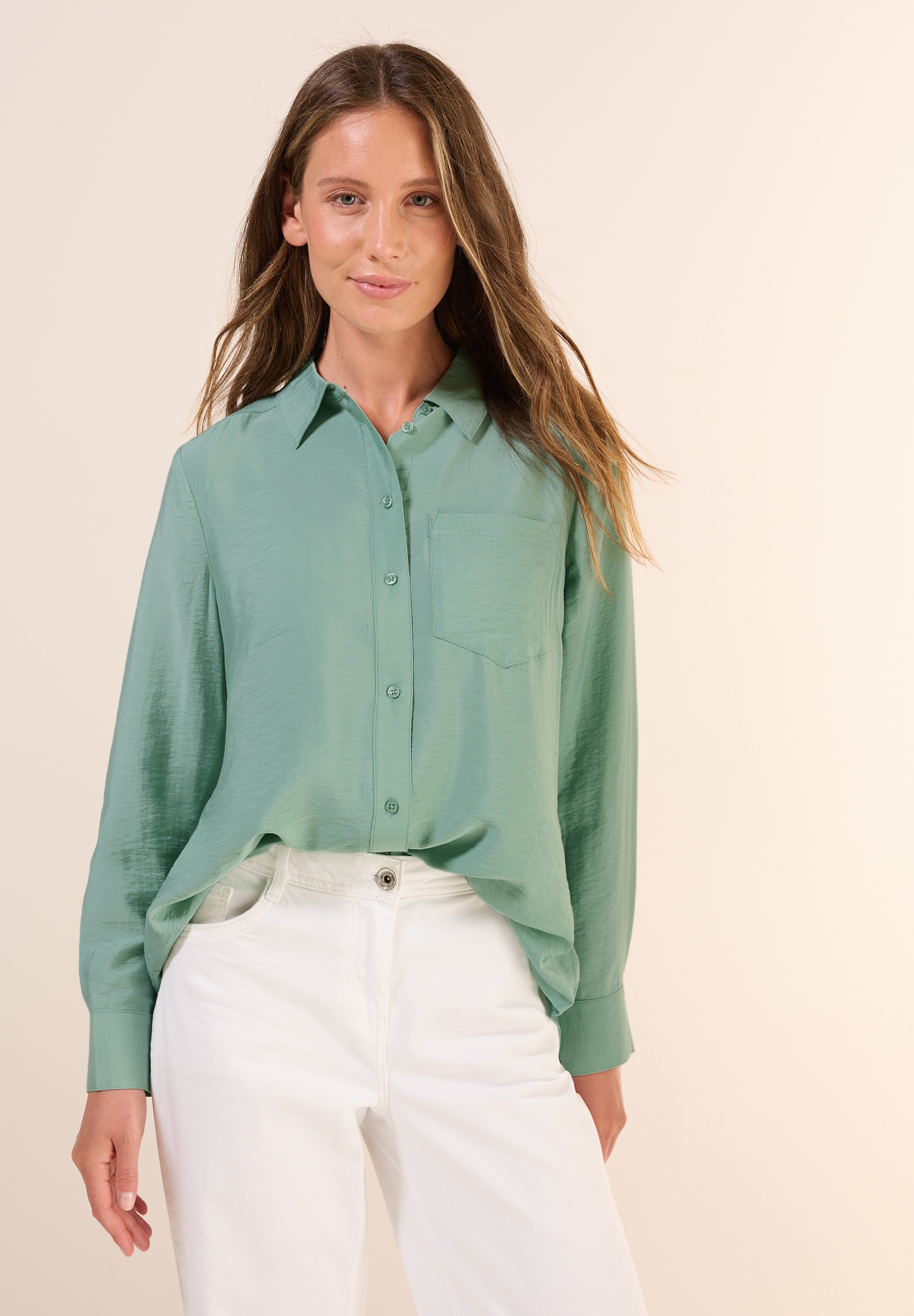 CECIL Hemdbluse mit Struktur günstig online kaufen