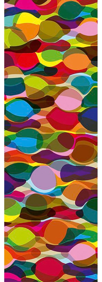 Fototapete »In Motion«, Grafik Tapete Bunt Retro Panel 1,00m x 2,80m
