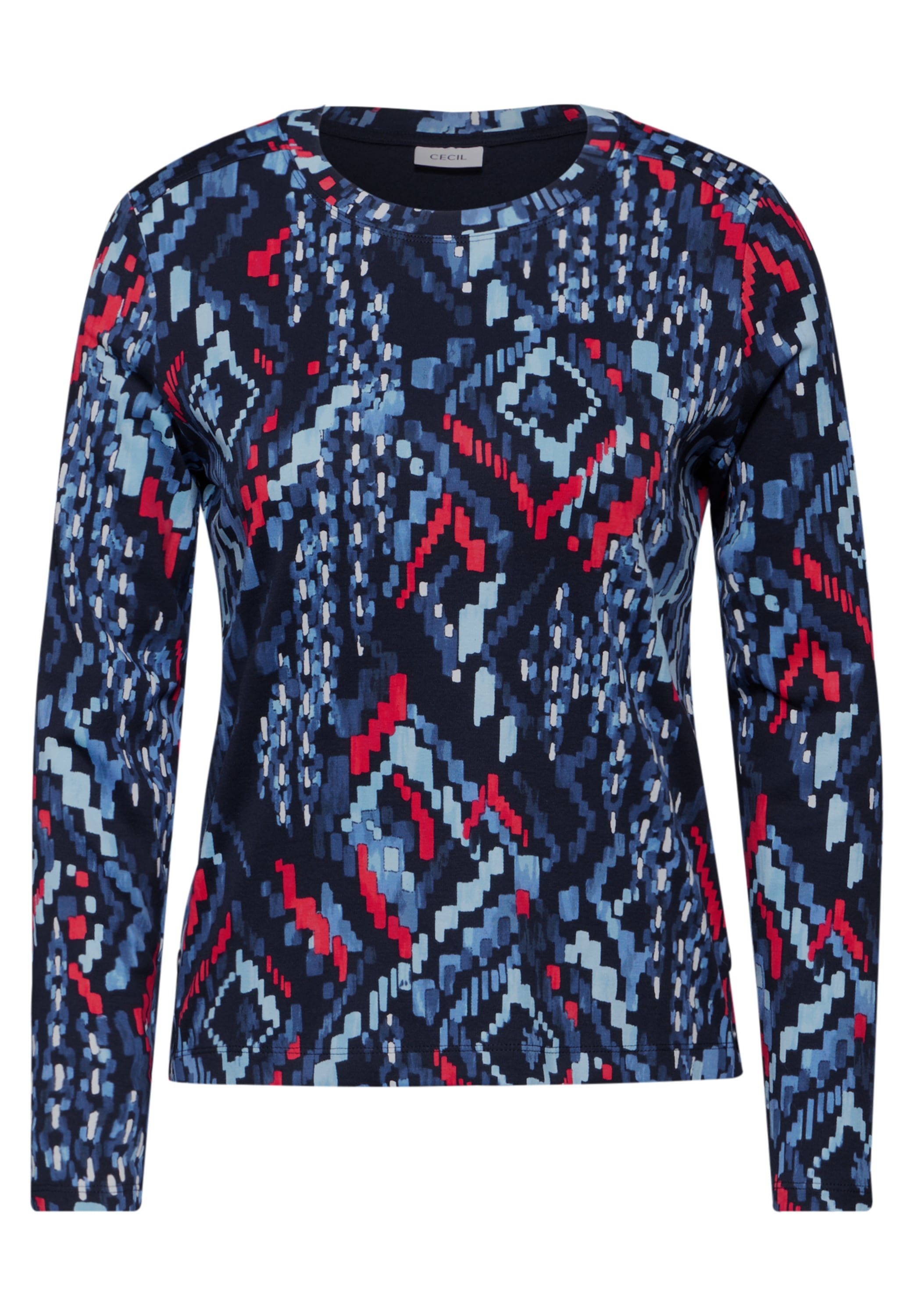 Cecil Langarmshirt, aus reiner Baumwolle