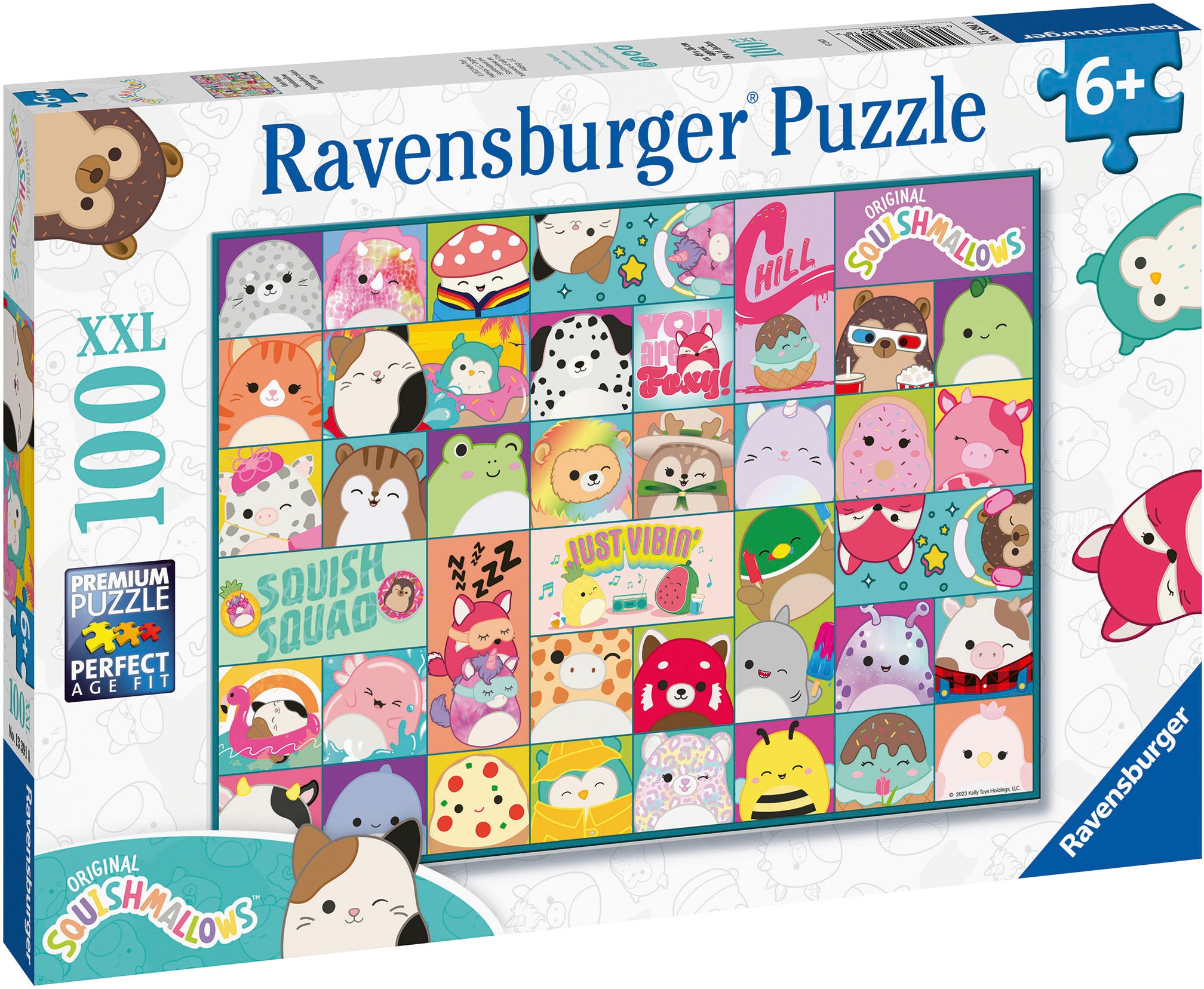 Ravensburger Puzzle »Squishmallows, Viele bunte Squishmallows«