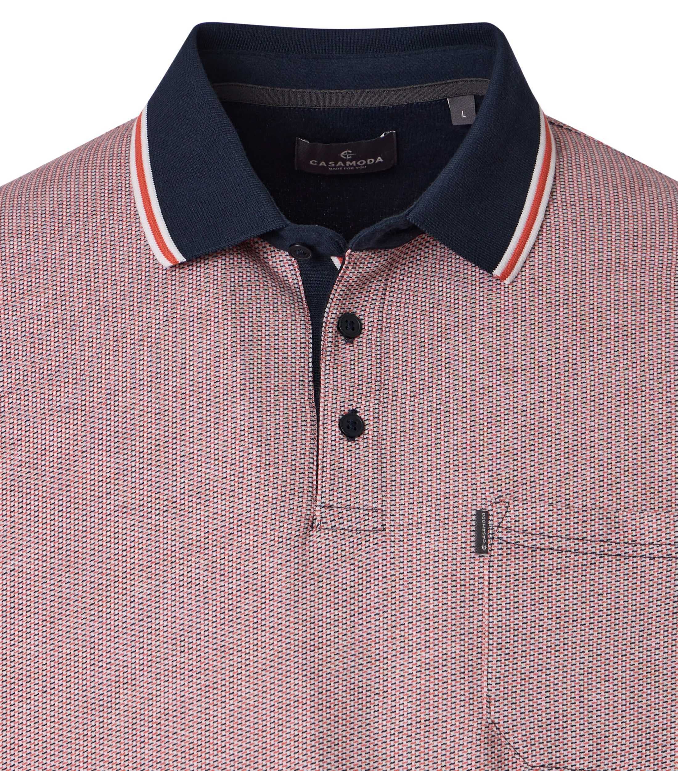 CASAMODA Poloshirt »CASAMODA Polo-Shirt Print«