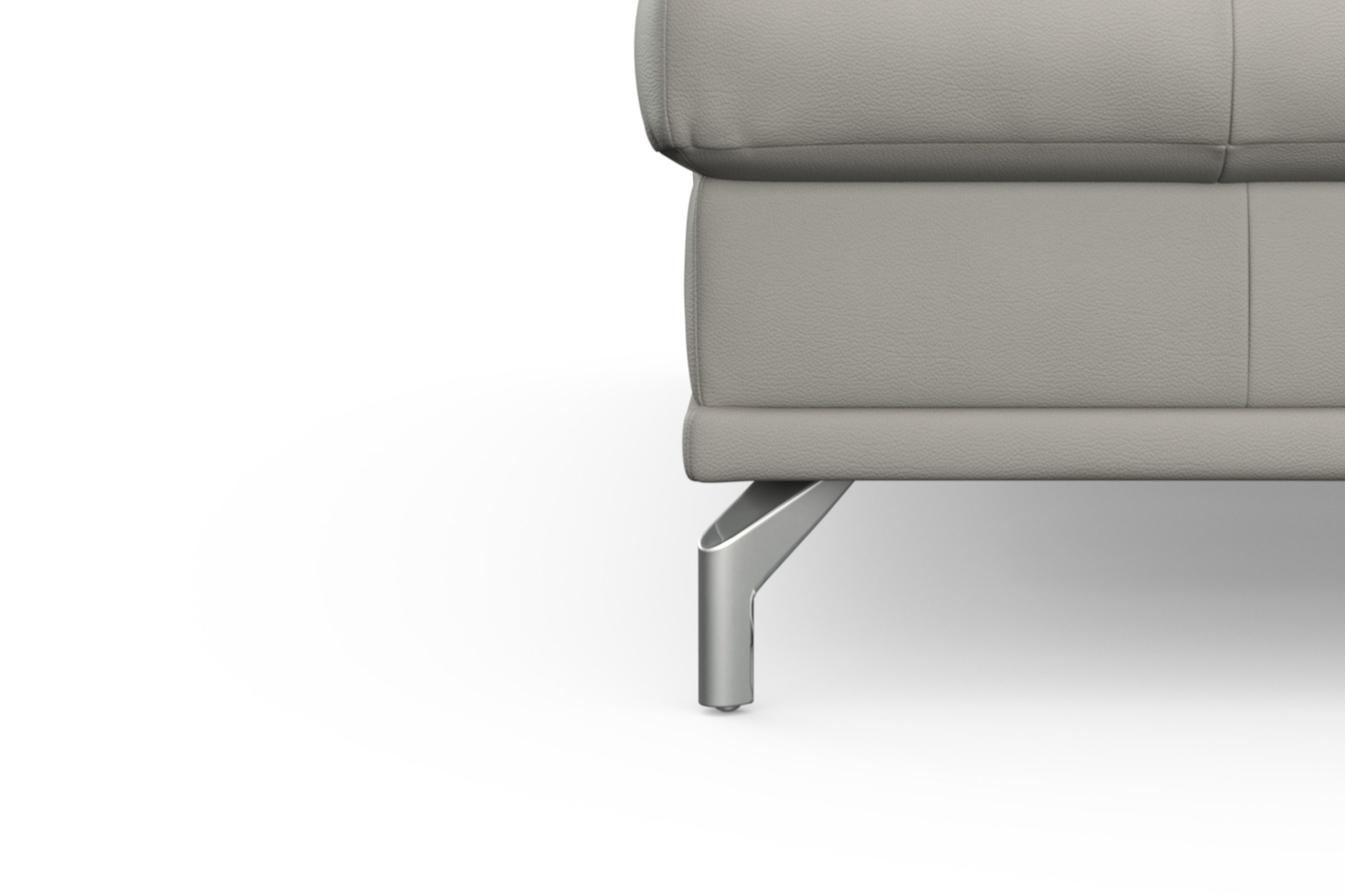 sit&more Wohnlandschaft »Cabrio U-Form, mit Sitztiefenverstellung, Arm- und Kopfteilverstellung«, 3 Nierenkissen, Federkern, optional Bettfunktion und Stauraum