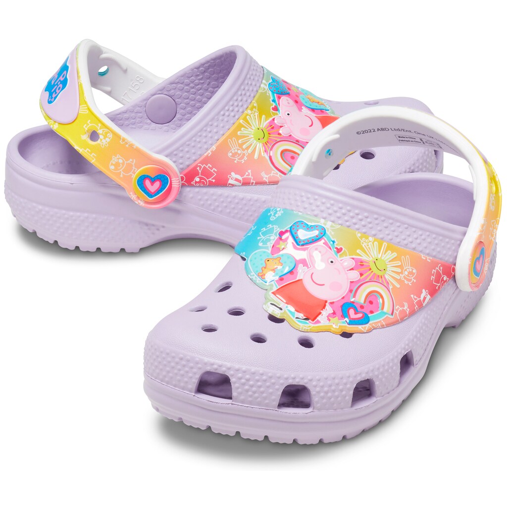 Crocs Hausschuh »FL I Am Peppa Pig Clog T«, (Packung)