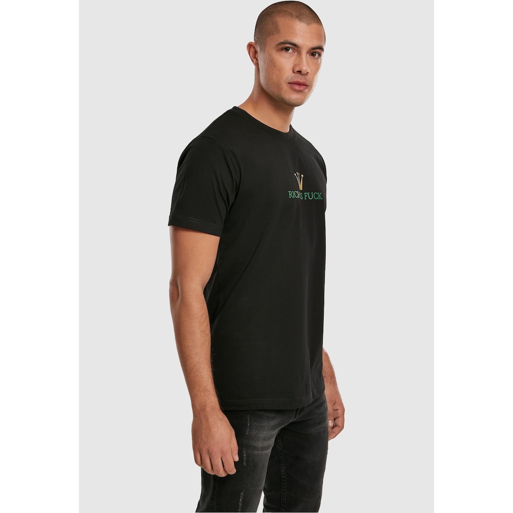 MisterTee T-Shirt »MisterTee Herren Rich As Fuck Tee«, (1 tlg.)