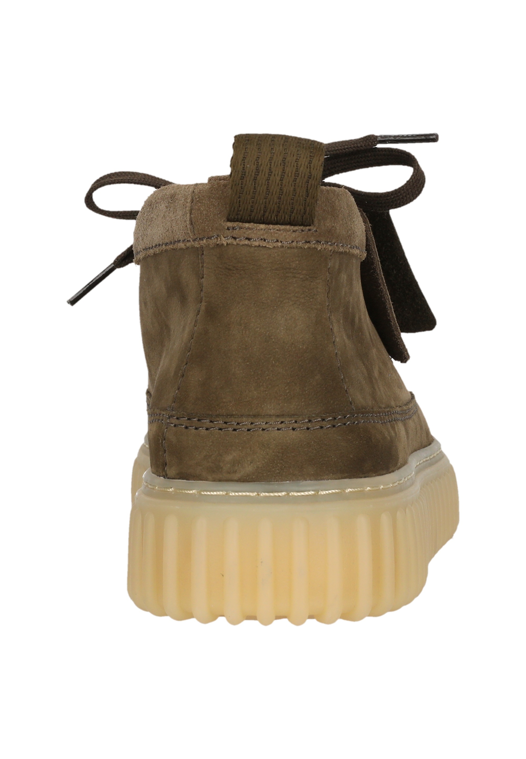 Clarks Stiefelette »Torhill Lace High«  mit gerippter Laufsohle
